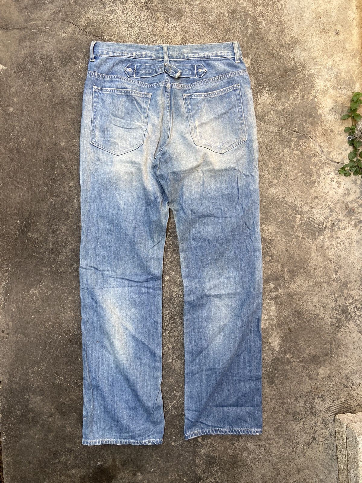 Beauty Beast 6 rage blue jeans LGB Distressed decontructed patchwork Size US 32 / EU 48 - 5 Thumbnail