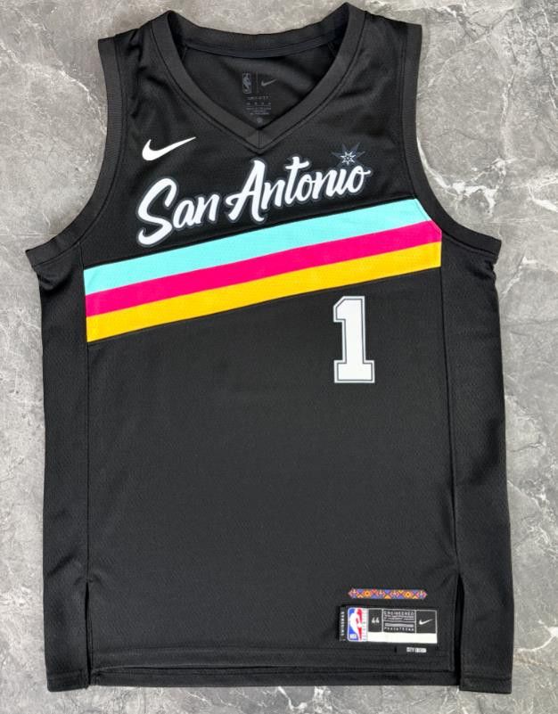 San Antonio Spurs #1 Wembanyama Jersey 2026