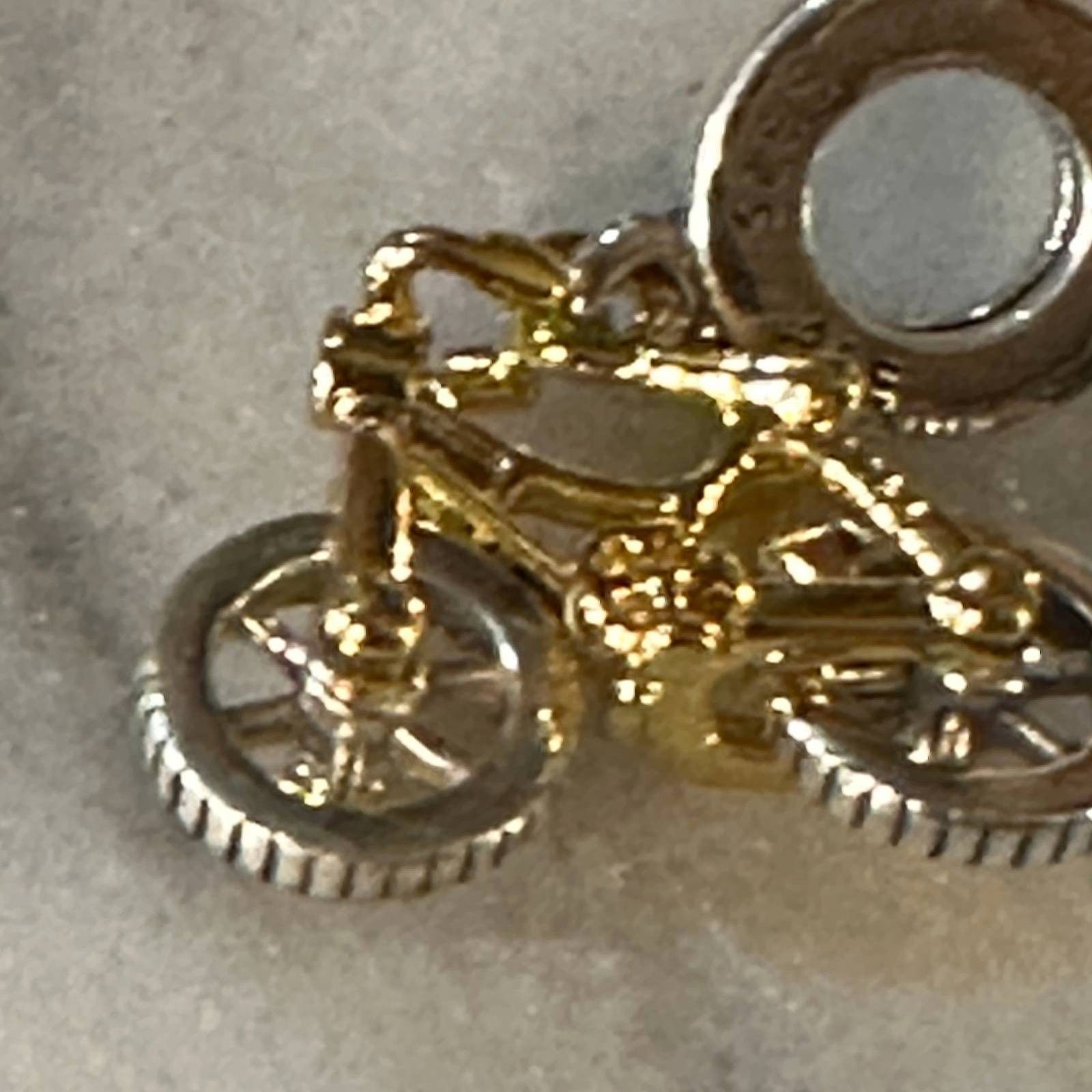 pandora Authentic Pandora Two-tone Spinning Wheels Bicycle Dangle Ch Size ONE SIZE - 2 Thumbnail