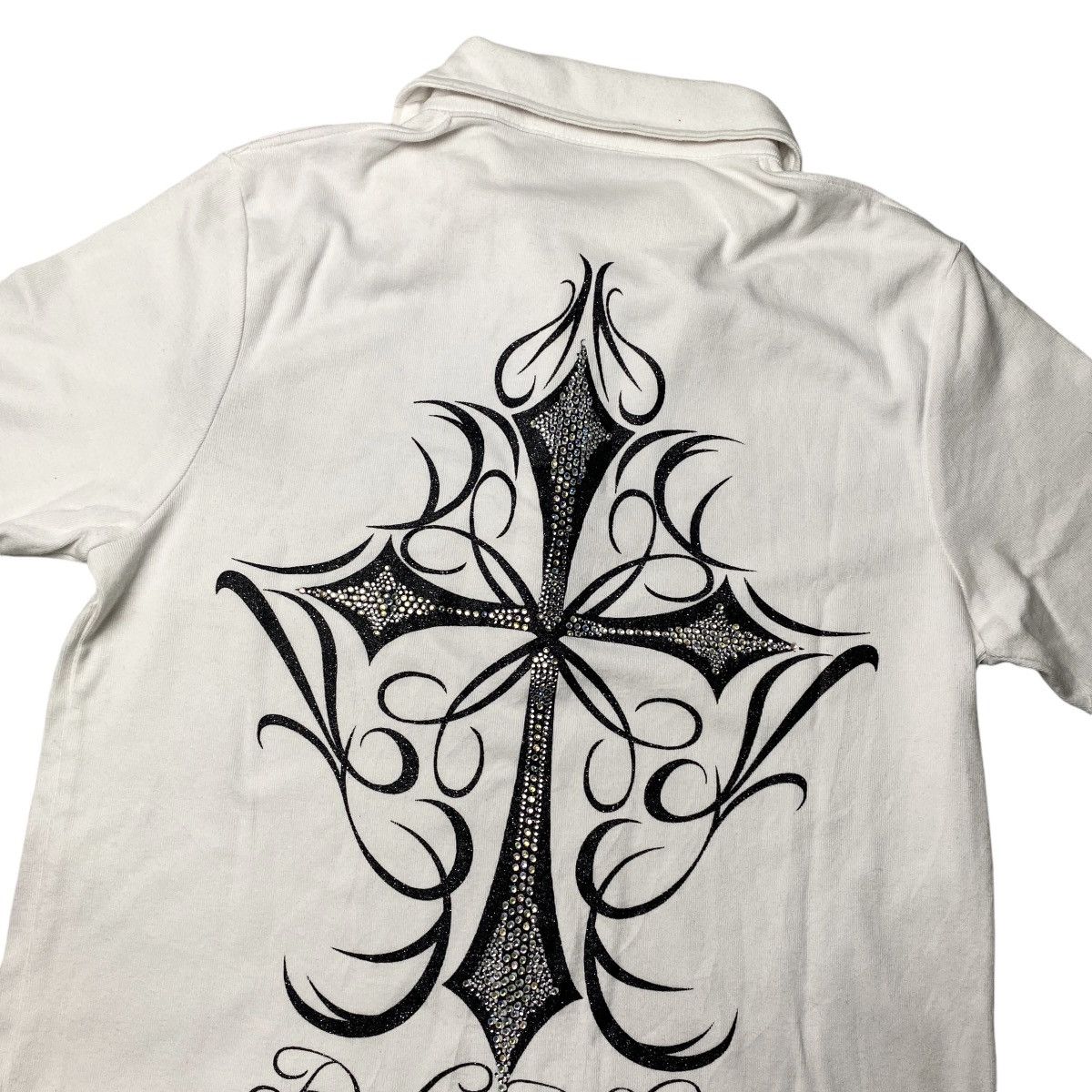 Hysteric Glamour 2000's Jackrose Tribal Cross Poem Shirt Size US S / EU 44-46 / 1 - 3 Thumbnail