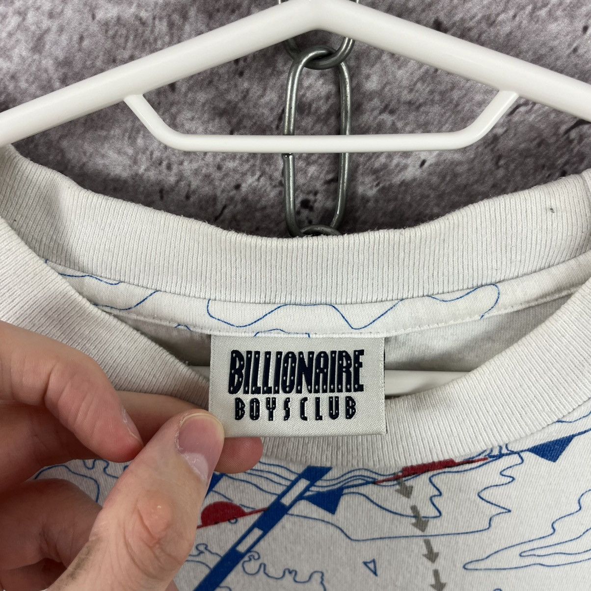 Billionaire Boys Club Billionaire Boys Club BBC T-Shirt Monogram Big Logo Size M Size US M / EU 48-50 / 2 - 11 Thumbnail