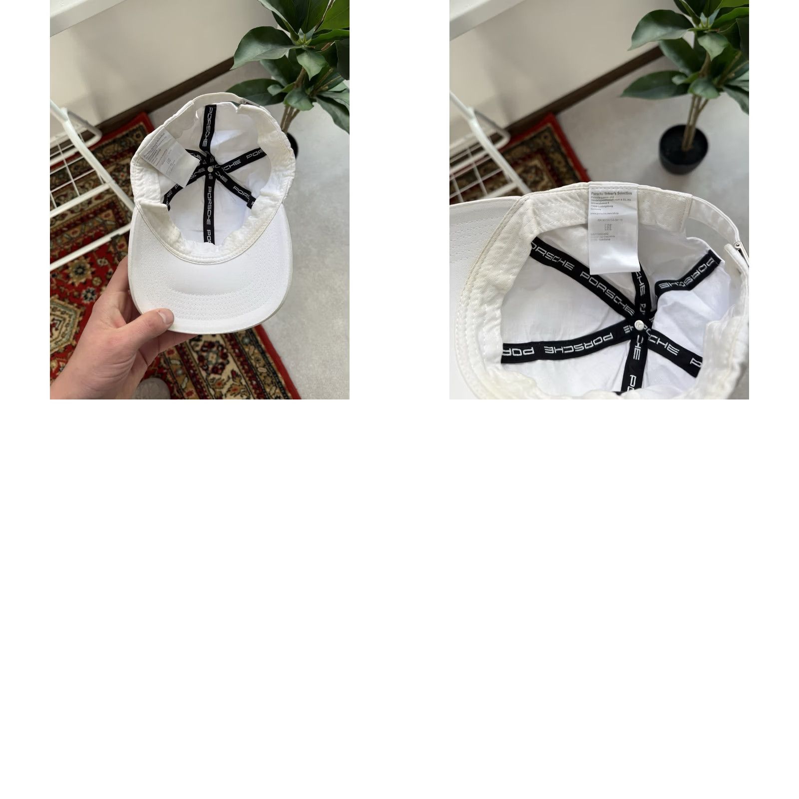 Vintage VINTAGE Porsche Baseball Cap White Drivers Selection Men’s One Size Cap Size ONE SIZE - 8 Thumbnail