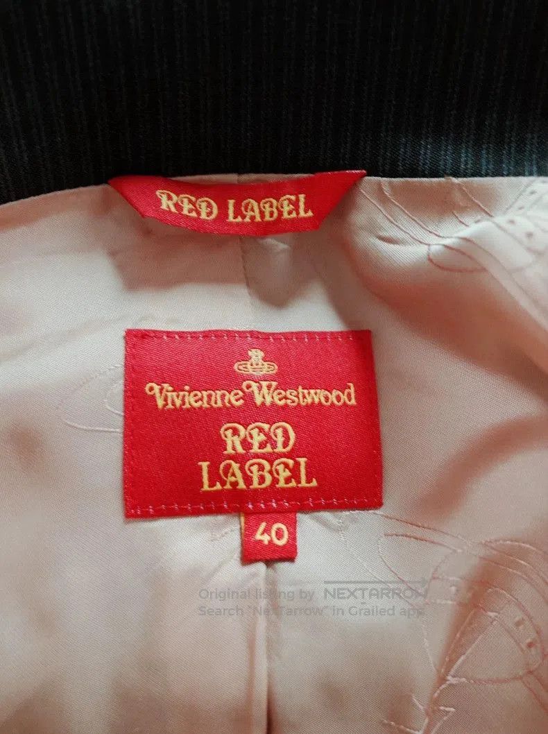 Vivienne Westwood Vivienne Westwood Wool Pinstripe Blazer . Size US M / EU 48-50 / 2 - 8 Thumbnail