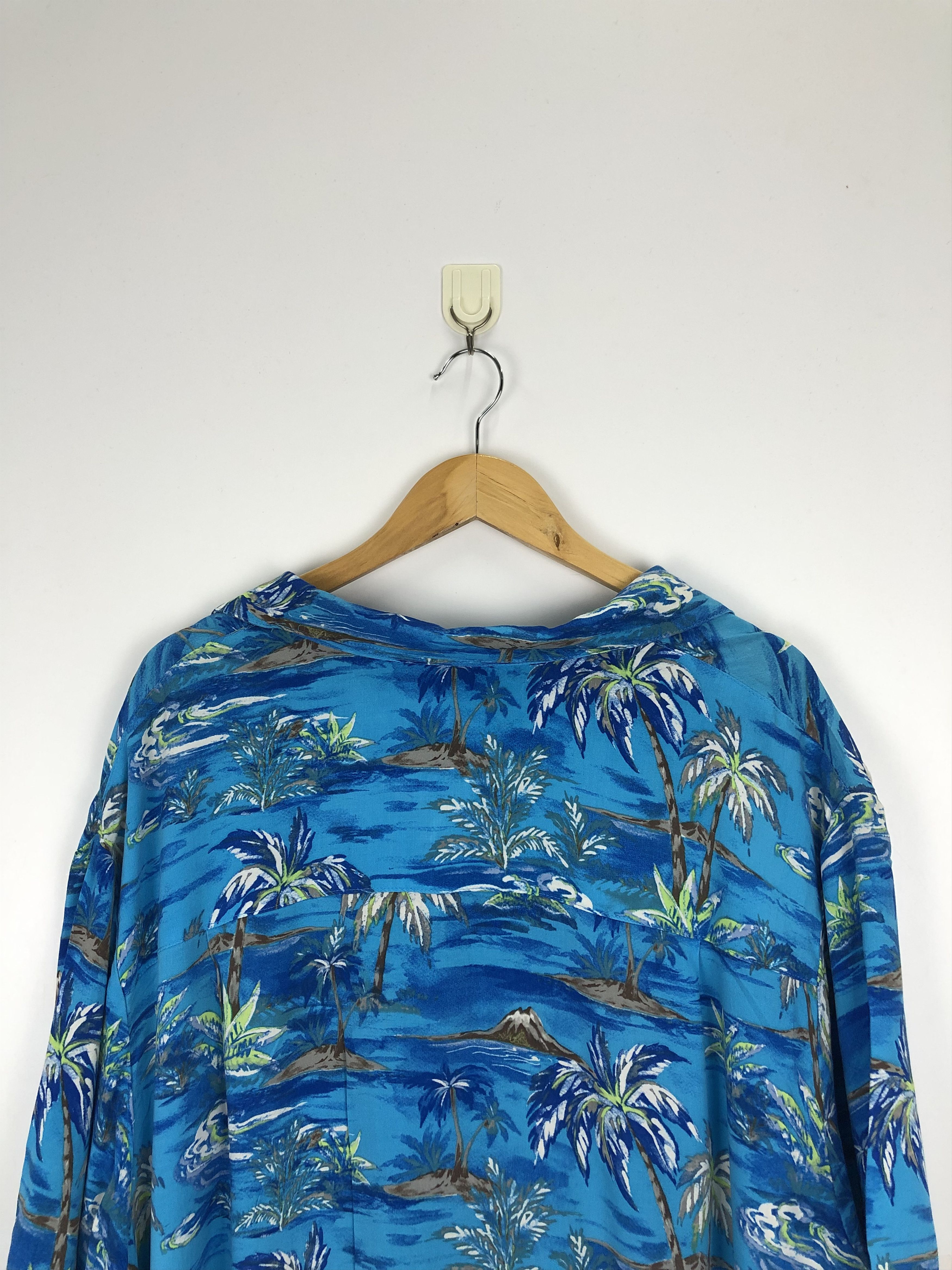 Vintage Vintage Rayon Hawaiian Island Motive TA0006 Size US XXL / EU 58 / 5 - 4 Thumbnail