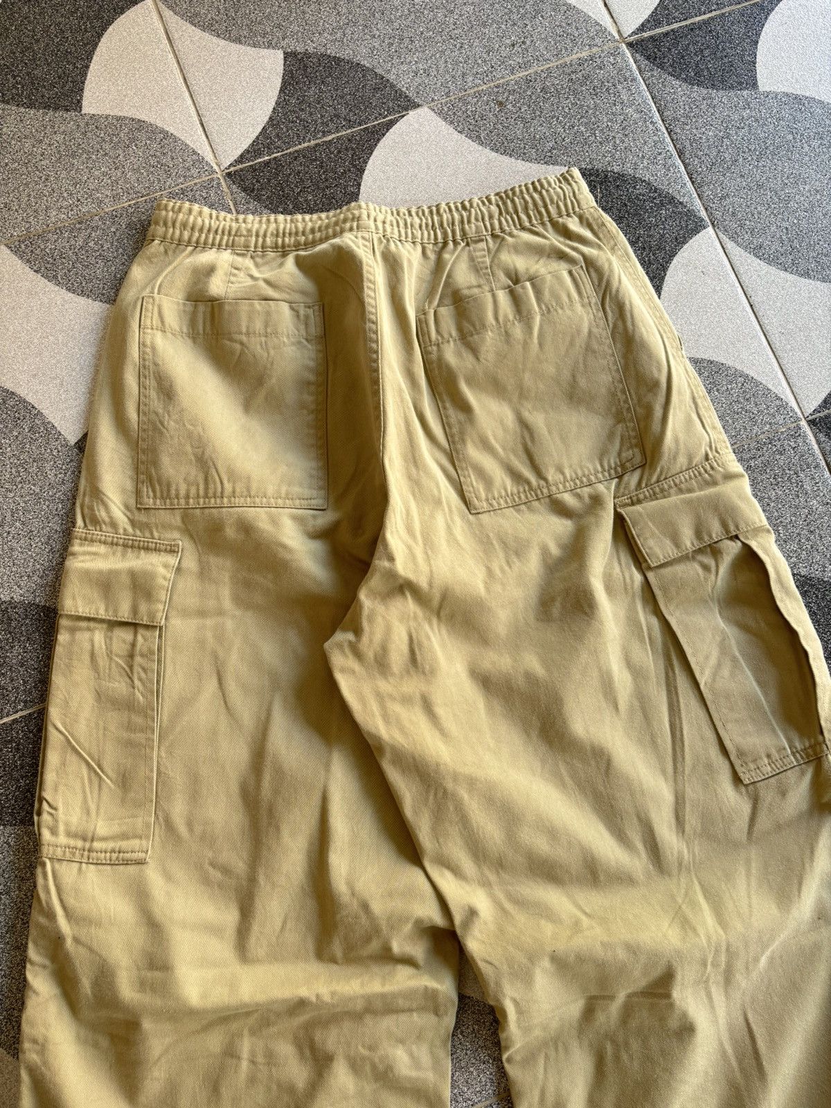 GU GU Cargo Wide Baloon Pants Size US 32 / EU 48 - 4 Thumbnail