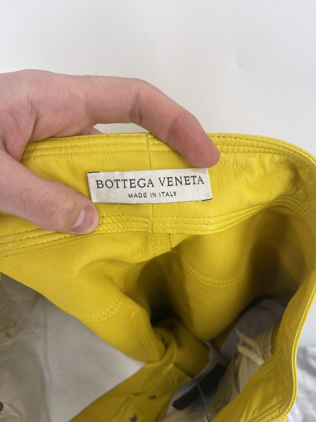Bottega Veneta Bottega Veneta Leather Trousers Size 52 RRP $3.2k Size US 36 / EU 52 - 5 Thumbnail