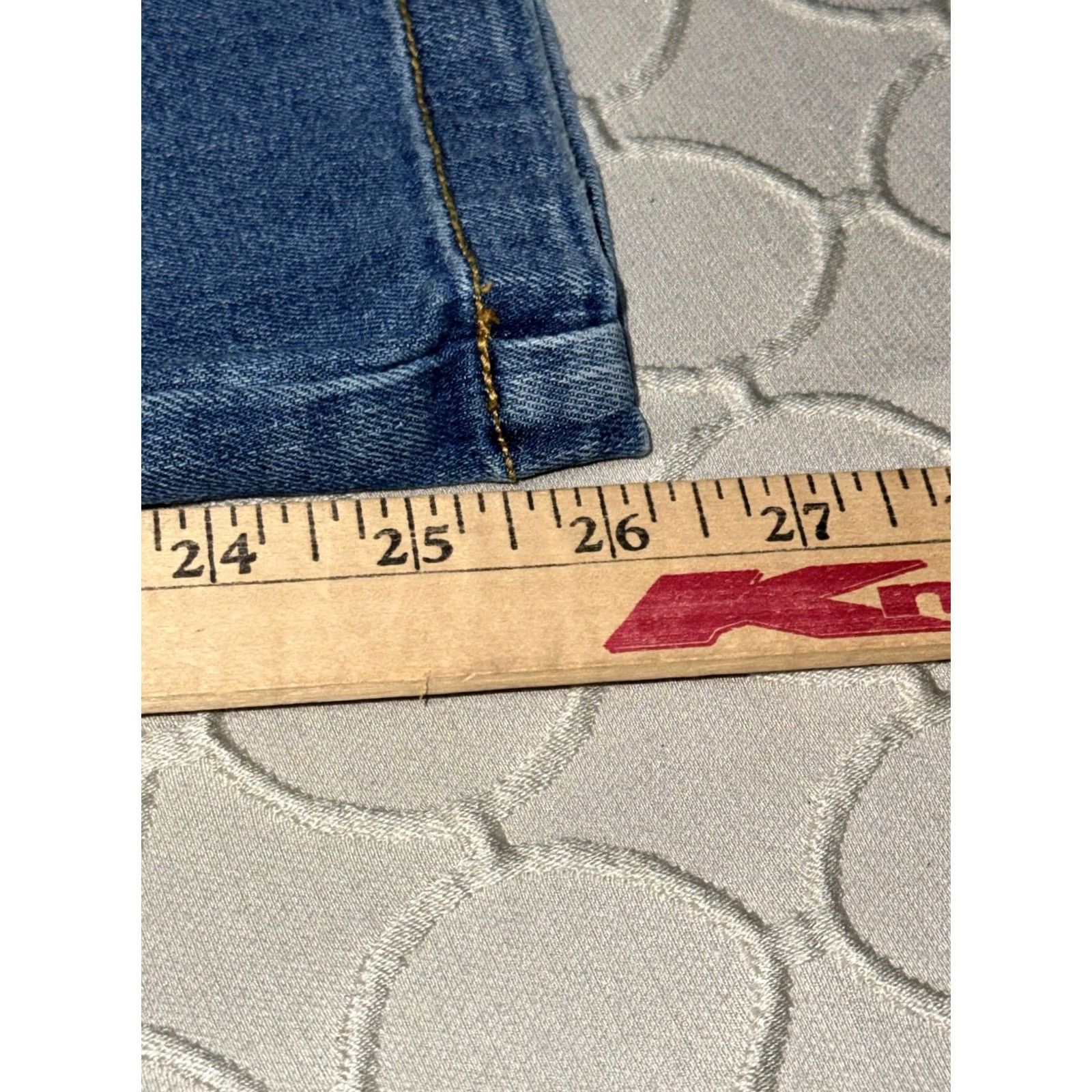 Spanx Spanx Jeans Womens XL Blue Denim 37x30 Stretch High Rise Slimming Pants Jegging Size 40" / US 18 - 7 Thumbnail