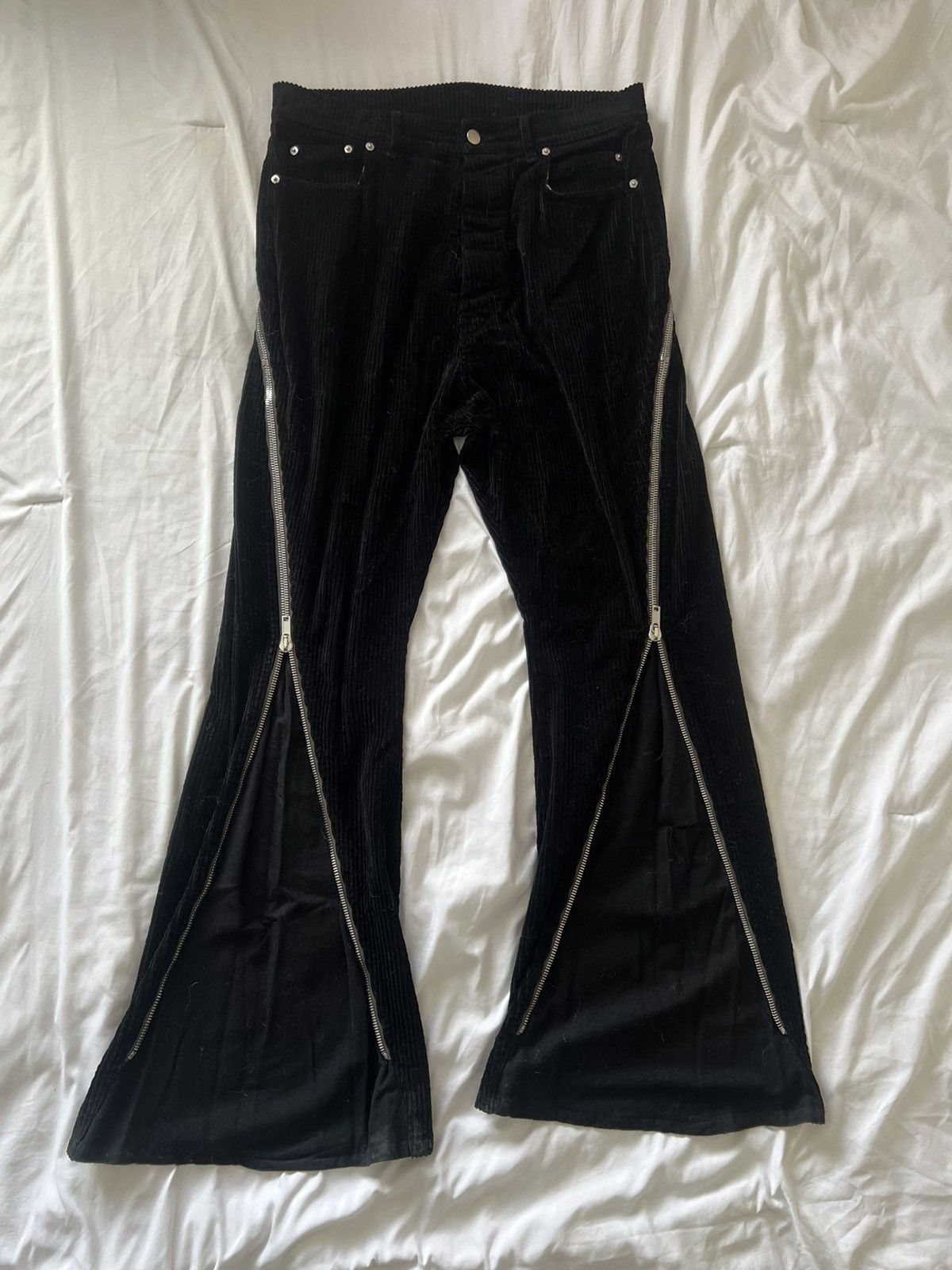 Rick Owens Rick Owen Bolan Banana Cut Corduroy Pants Size US 32 / EU 48 - 3 Thumbnail