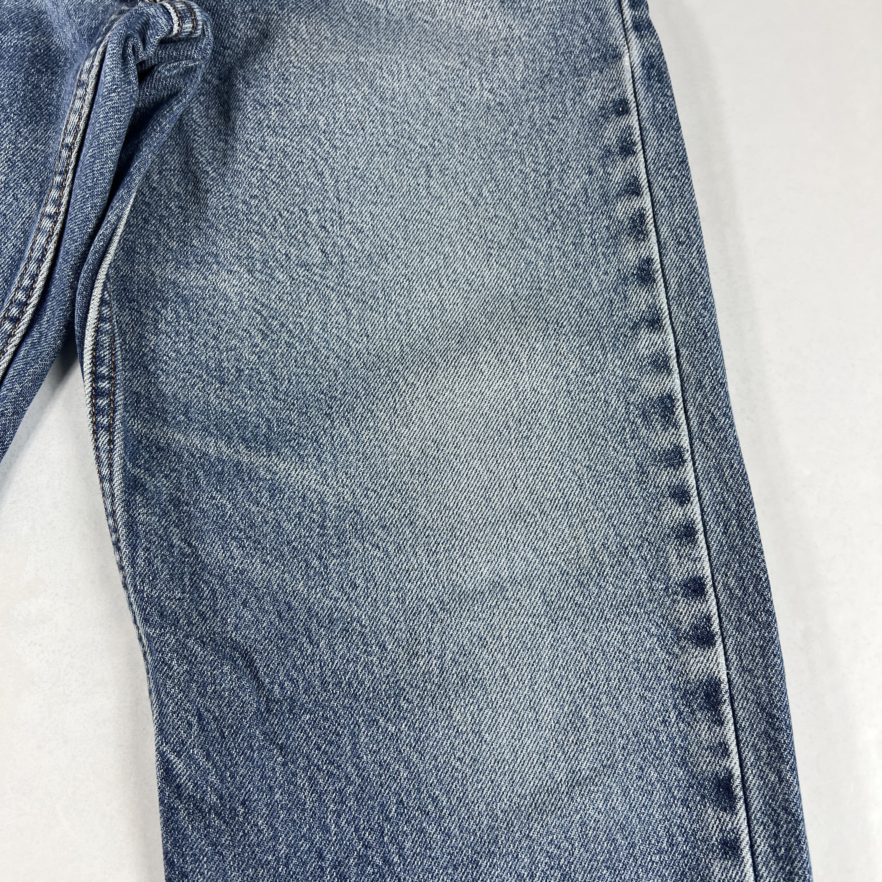 Levi's × Vintage Y2K Levi's Jean 505 Straight Blue Faded Grunge Cotton Denim Size US 33 - 7 Thumbnail