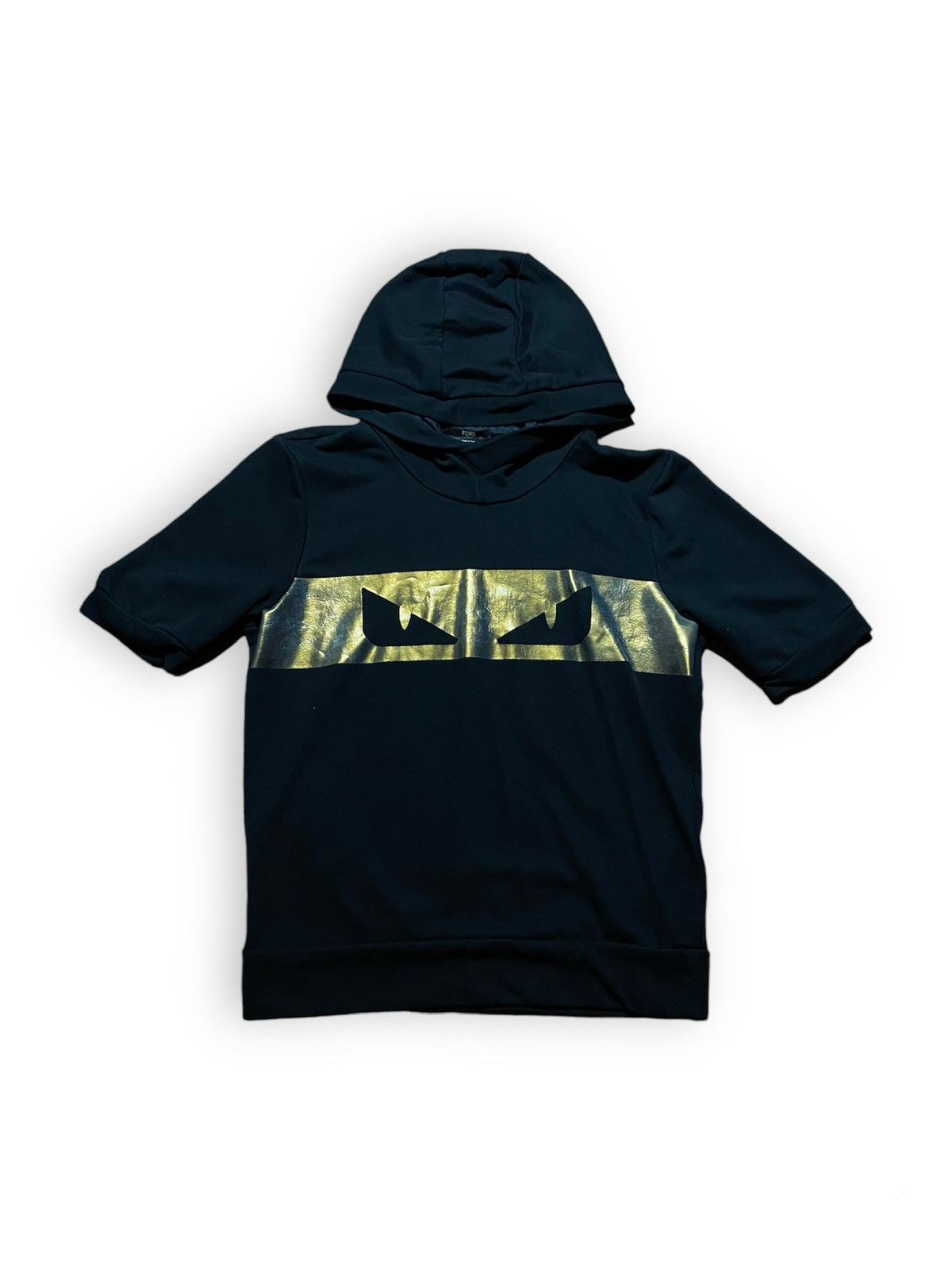 Fendi Short Sleeve Hoodie Sweatshirt