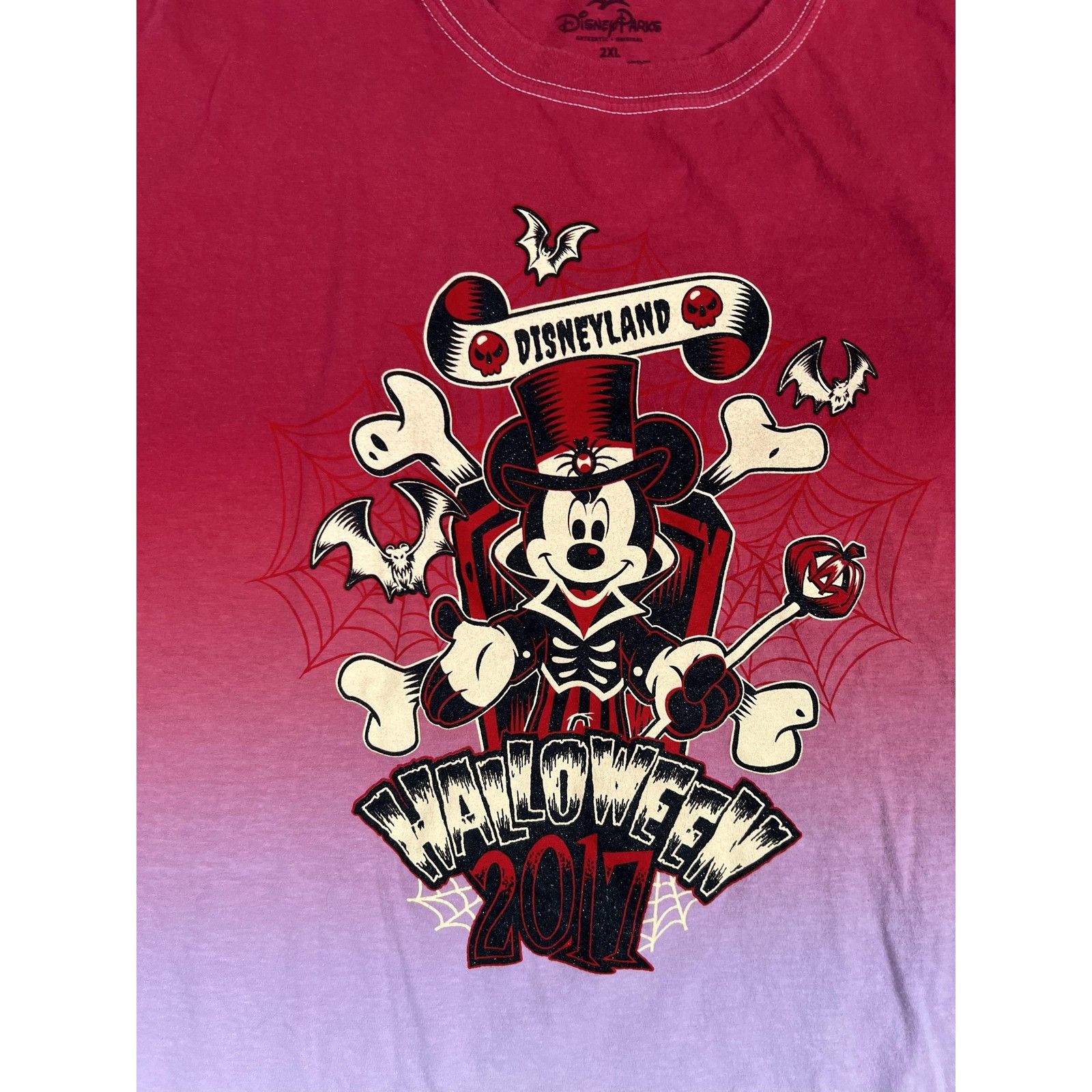Disney Disney Parks Disneyland Halloween 2017 Shirt Size 2XL Red Om Size US XXL / EU 58 / 5 - 2 Thumbnail