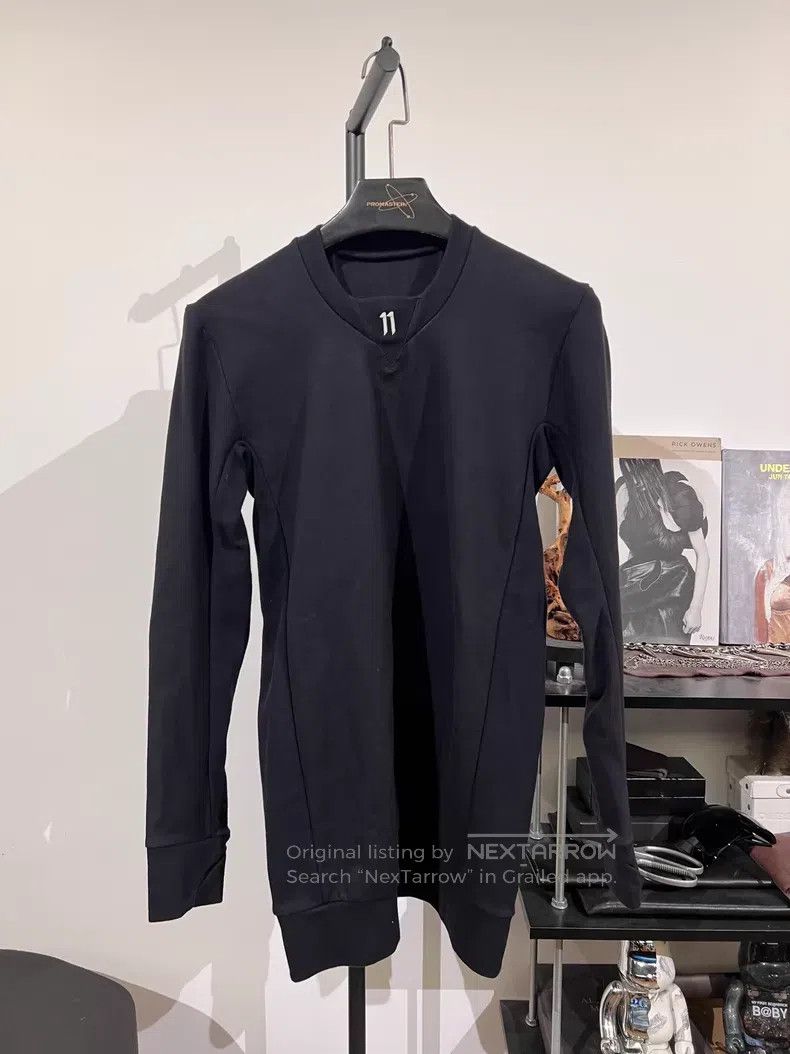 Boris Bidjan Saberi Boris Bidjan Saberi embroidered long sleeve hoodie| Size US M / EU 48-50 / 2 - 1 Thumbnail