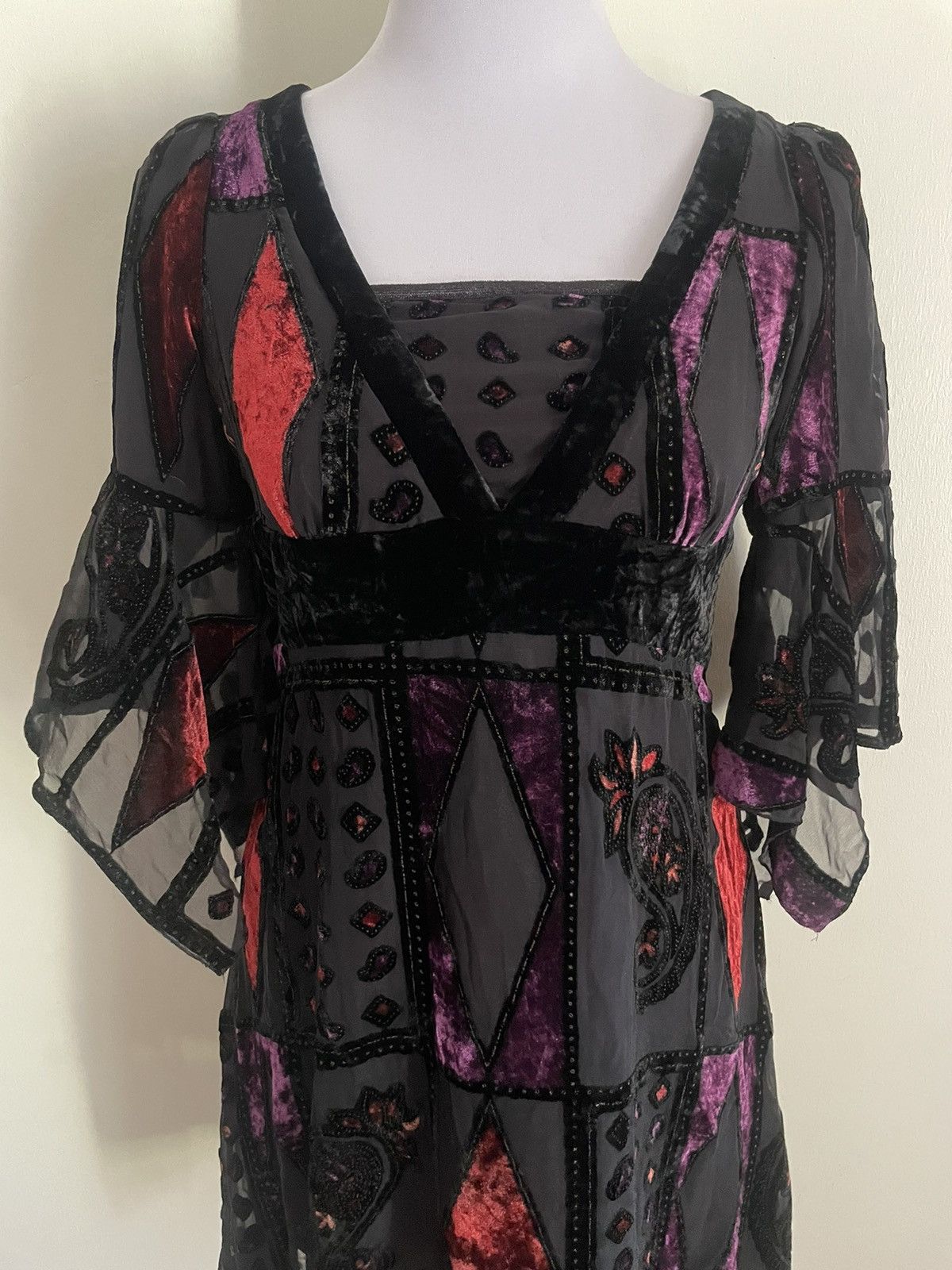Anna Sui Anna Sui Layered Dress Size M / US 6-8 / IT 42-44 - 3 Thumbnail