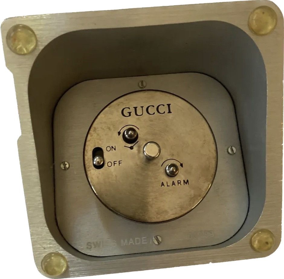 Gucci Authentic Gucci G Desk Clock -Retail $995 plus Notepad! Size ONE SIZE - 5 Thumbnail