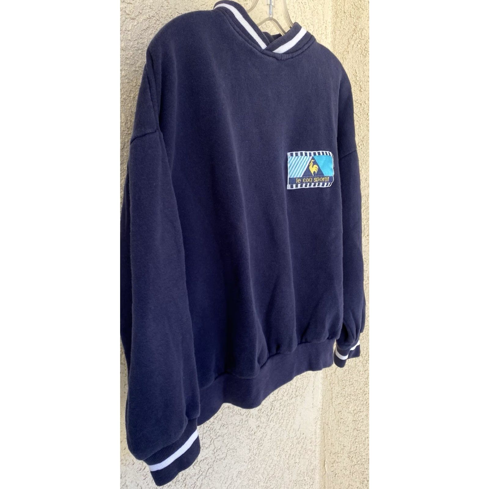 Le Coq Sportif VINTAGE Le Coq Sportif Sweatshirt M 80s 90s V Neck Kapalua Butterly Logo Hawaii Size US M / EU 48-50 / 2 - 4 Thumbnail