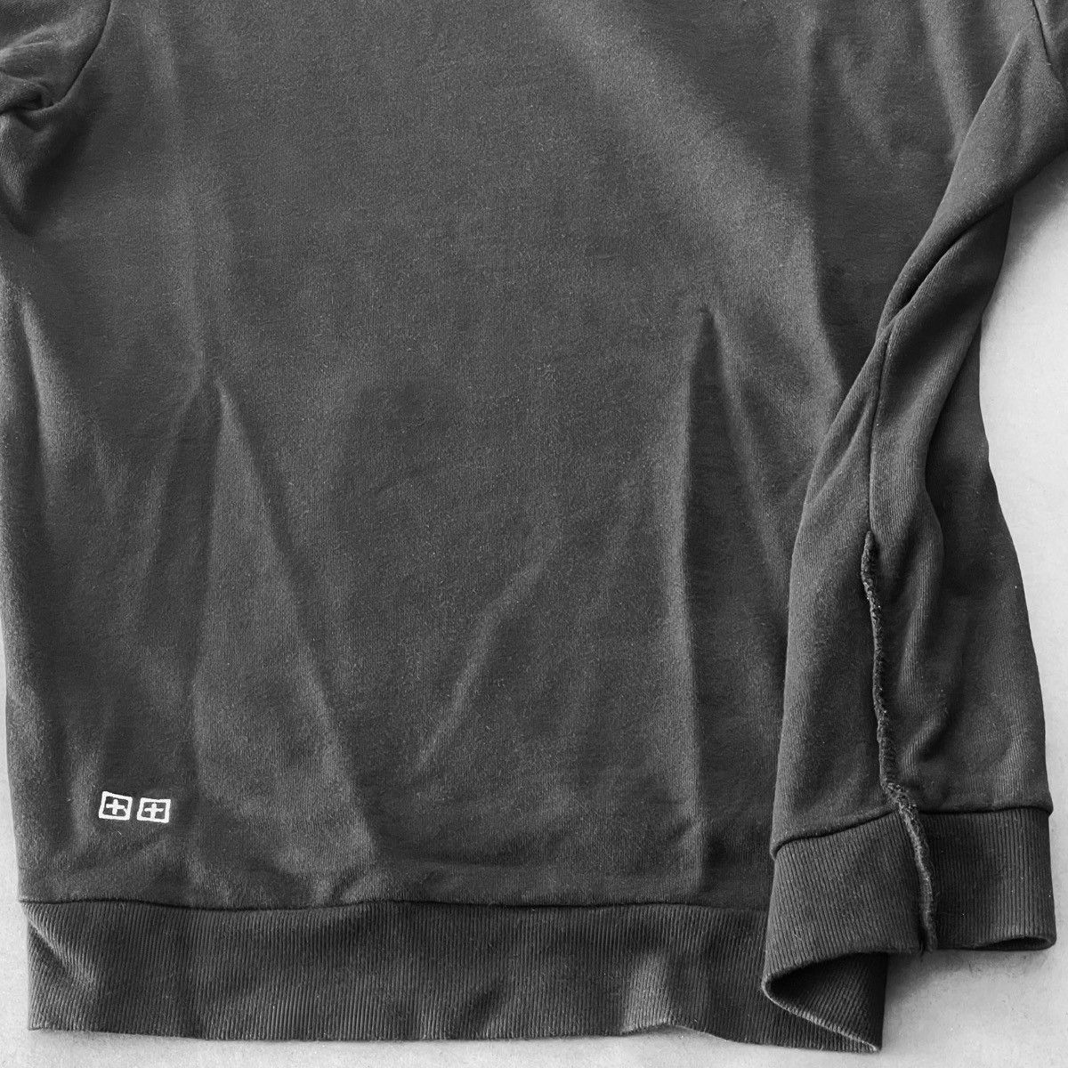 Ksubi ➕ORIGINAL “ FAKE “ HOODIE W/ EMBROIDERY DETAIL & SIDE STITCH Size US M / EU 48-50 / 2 - 14 Thumbnail