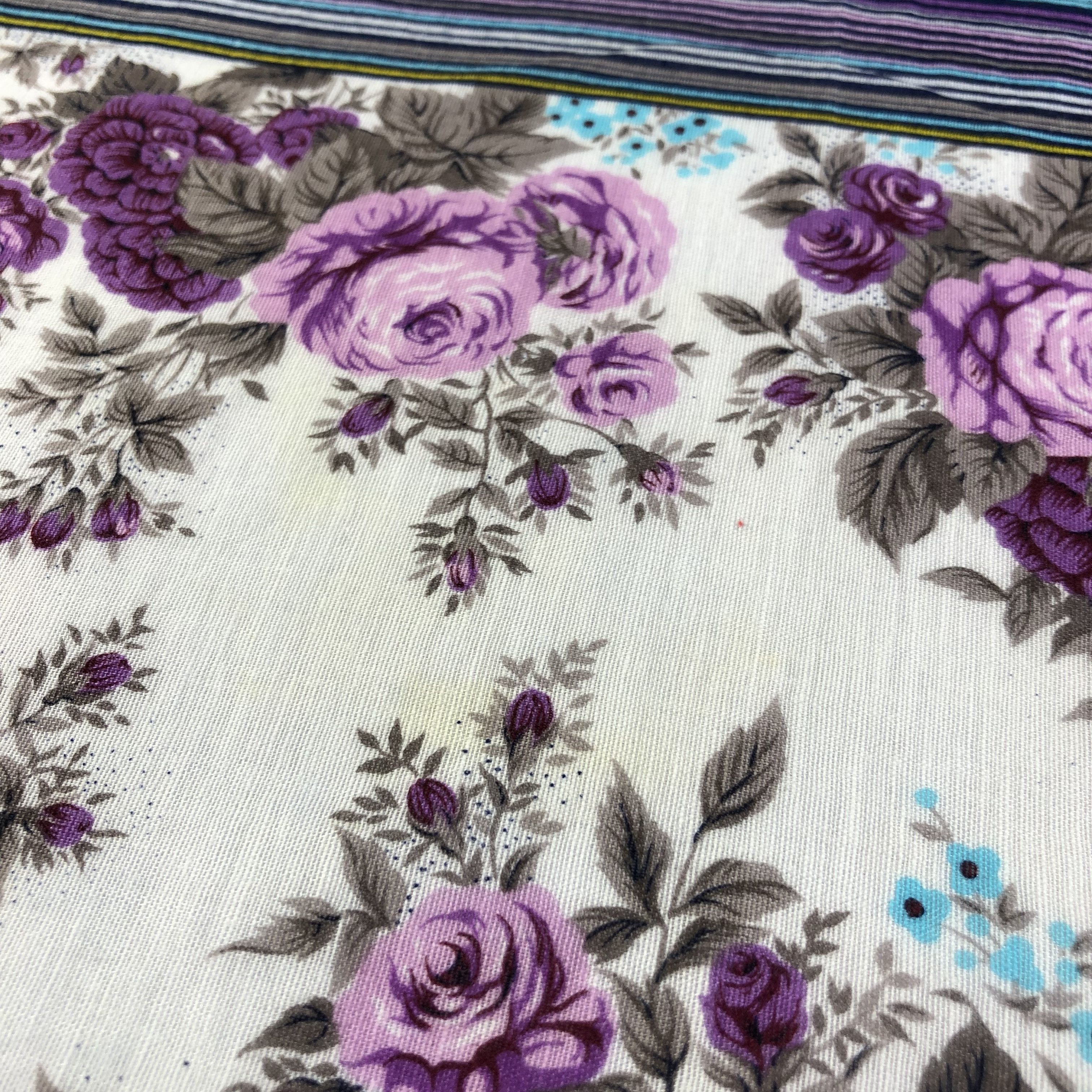 Kenzo × Vintage Kenzo Floral Handkerchief Neckerchief Bandana H2066 Size ONE SIZE - 10 Thumbnail