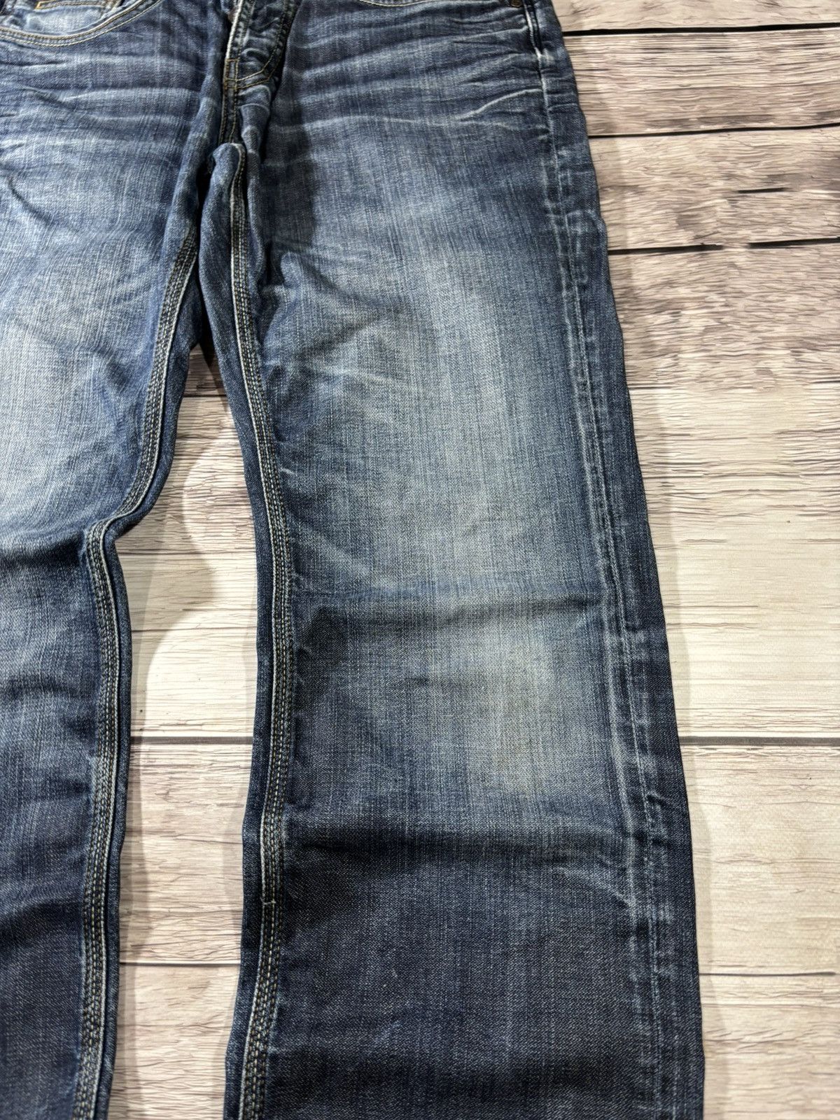 If Six Was Nine × Japanese Brand × Vintage Vintage Rick Owens Junya Watanabe Style Washed Jeans Size US 32 / EU 48 - 3 Thumbnail