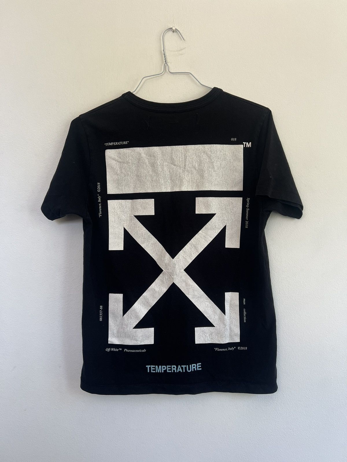 Off-White Off white Caravaggio TEE Size US S / EU 44-46 / 1 - 7 Thumbnail