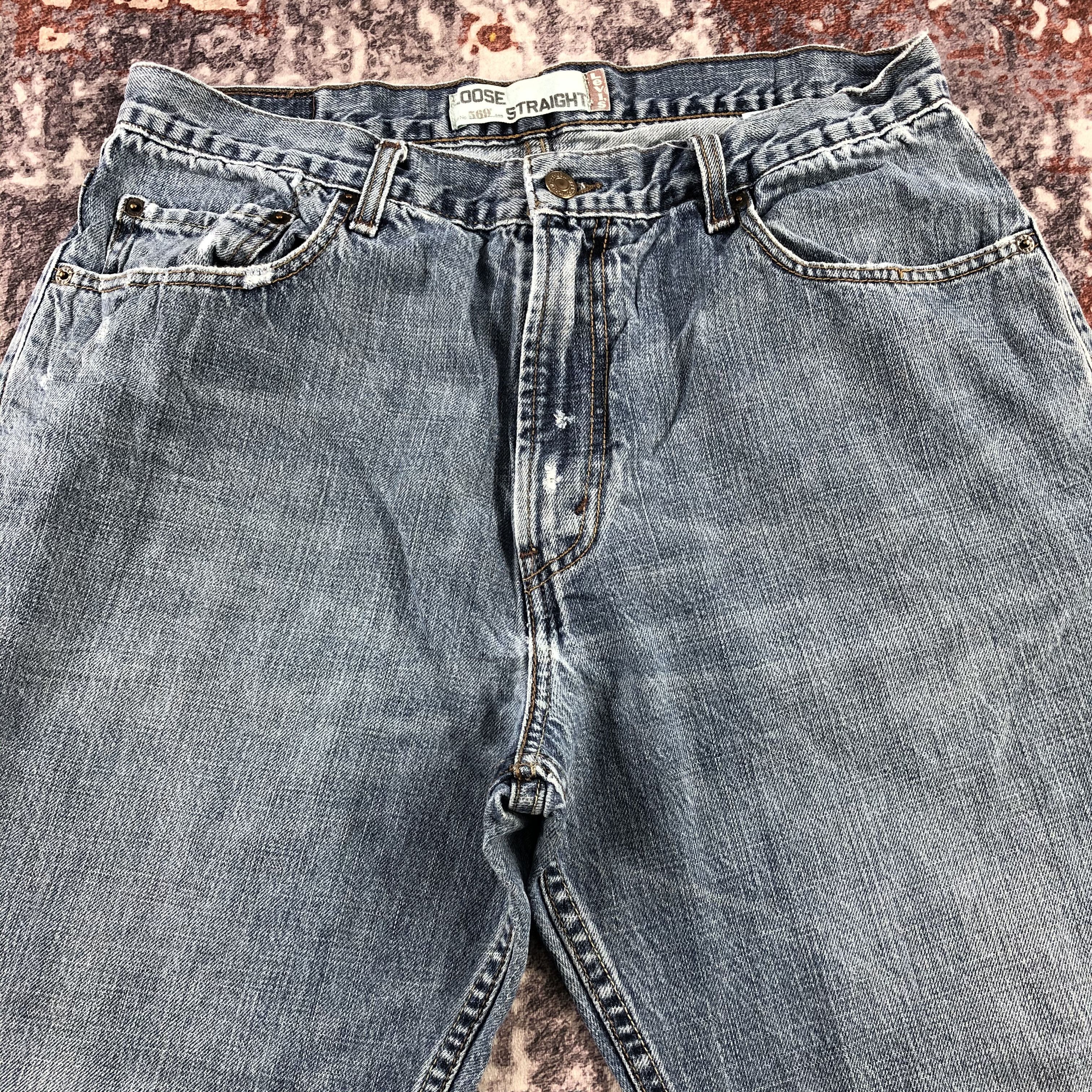 Levi's × Vintage Vintage Blue Wash Levis 569 Jeans-JM3143 Size US 34 / EU 50 - 3 Thumbnail