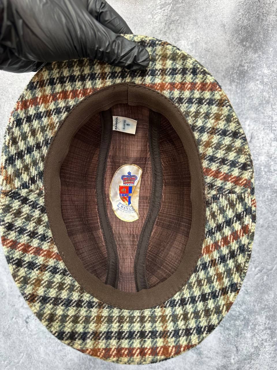 Kangol × Vintage Kangol Blanford Hunting Hat Tweed - Made in UK - Vintage Size ONE SIZE - 6 Thumbnail