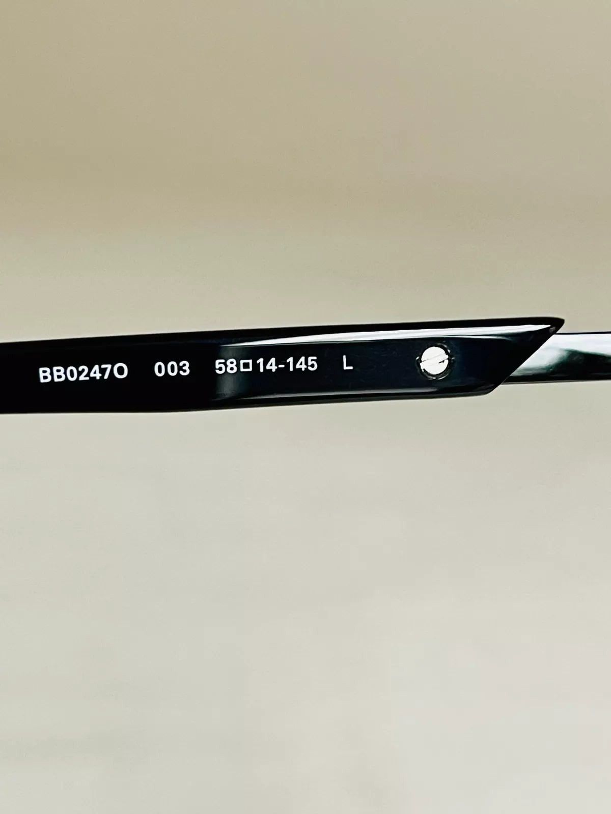 Balenciaga BALENCIAGA LOGO 0247 Black Square Eyeglass GG0247O 003 Size ONE SIZE - 3 Thumbnail