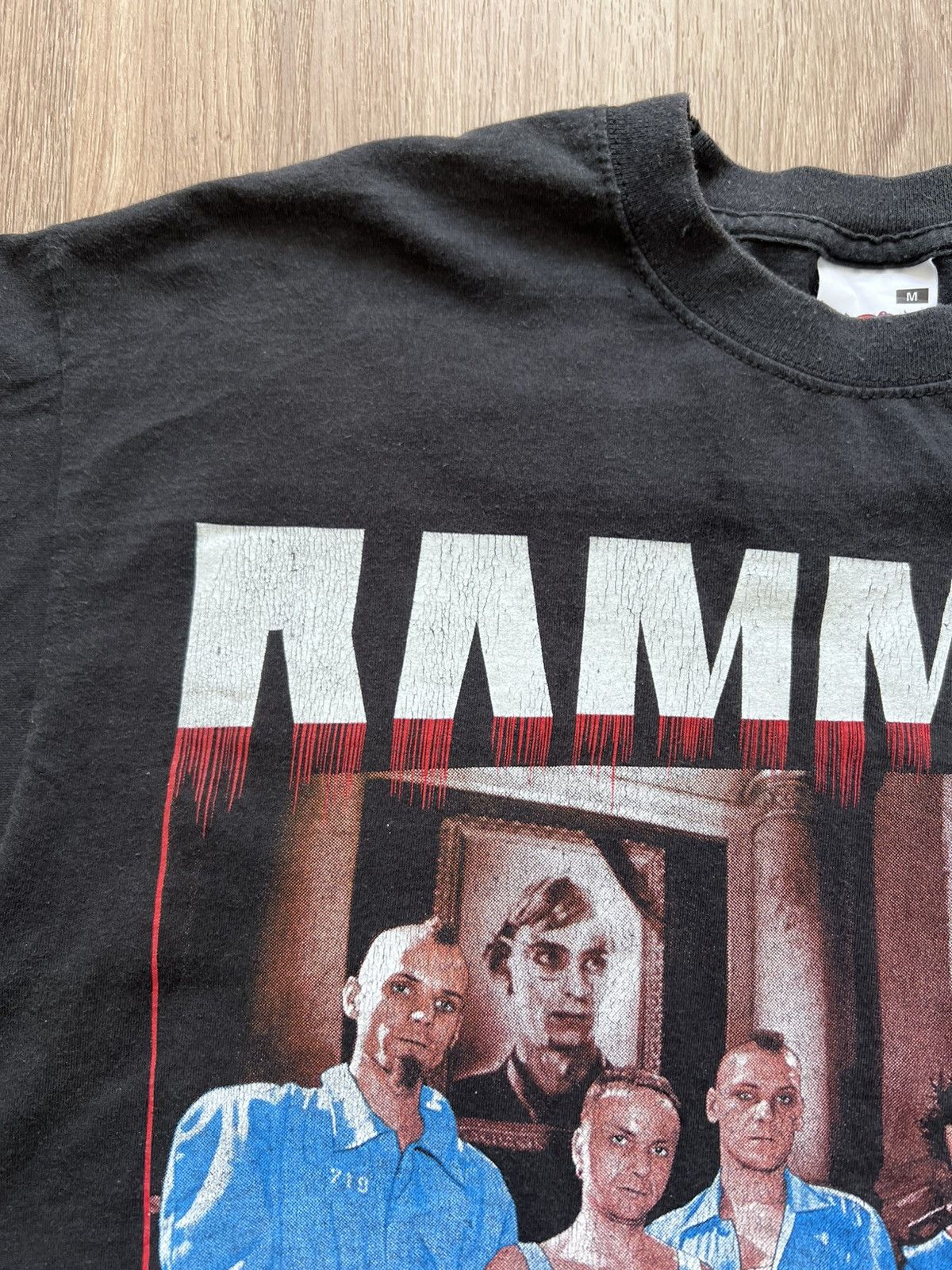 Band Tees × Vintage Vintage Rammstein Band Shirt Metal Tour Tee Graphic Y2K Size US M / EU 48-50 / 2 - 6 Thumbnail