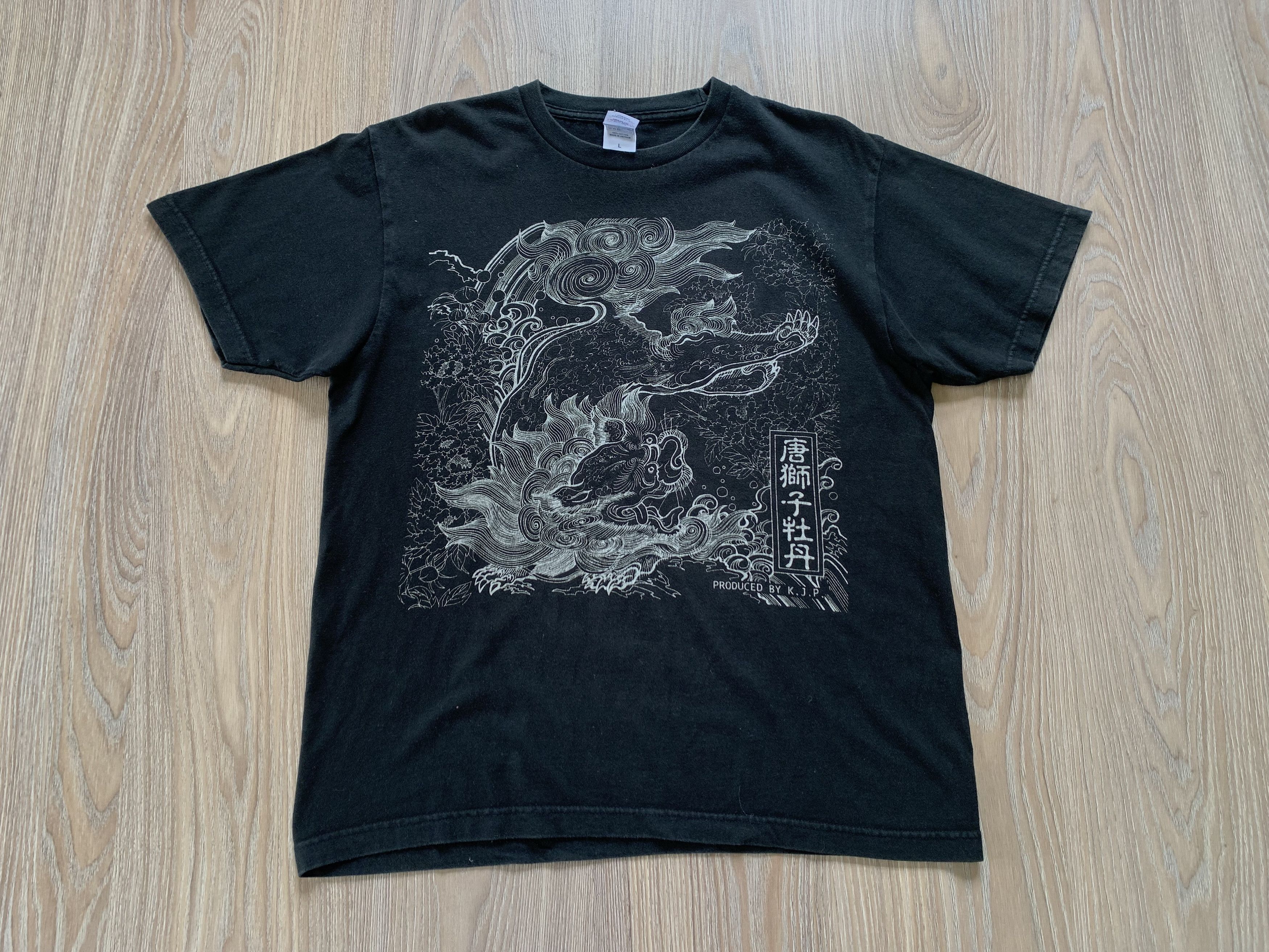 Japanese Brand Rare Vintage Printstar The Japanese Dragon Printed T-Shirt Size US L / EU 52-54 / 3 - 2 Thumbnail