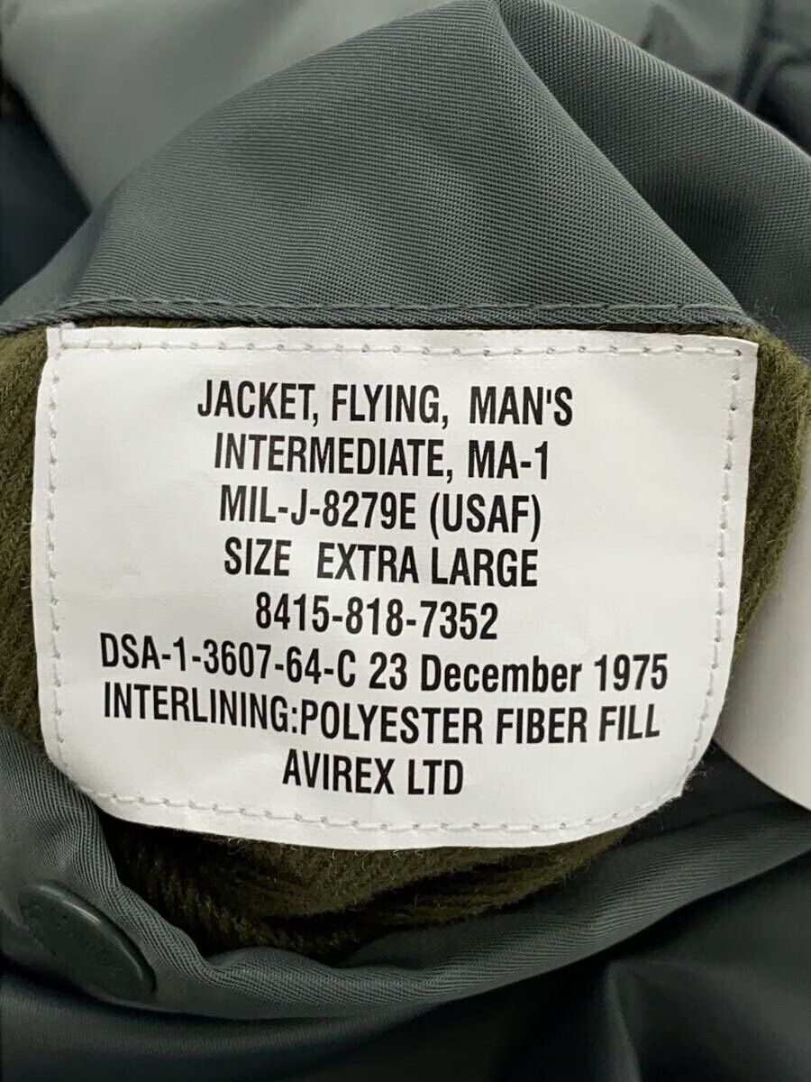 Avirex Avirex Ma-1 9Th Nylon Flight Jacket Khaki Size US XL / EU 56 / 4 - 4 Thumbnail