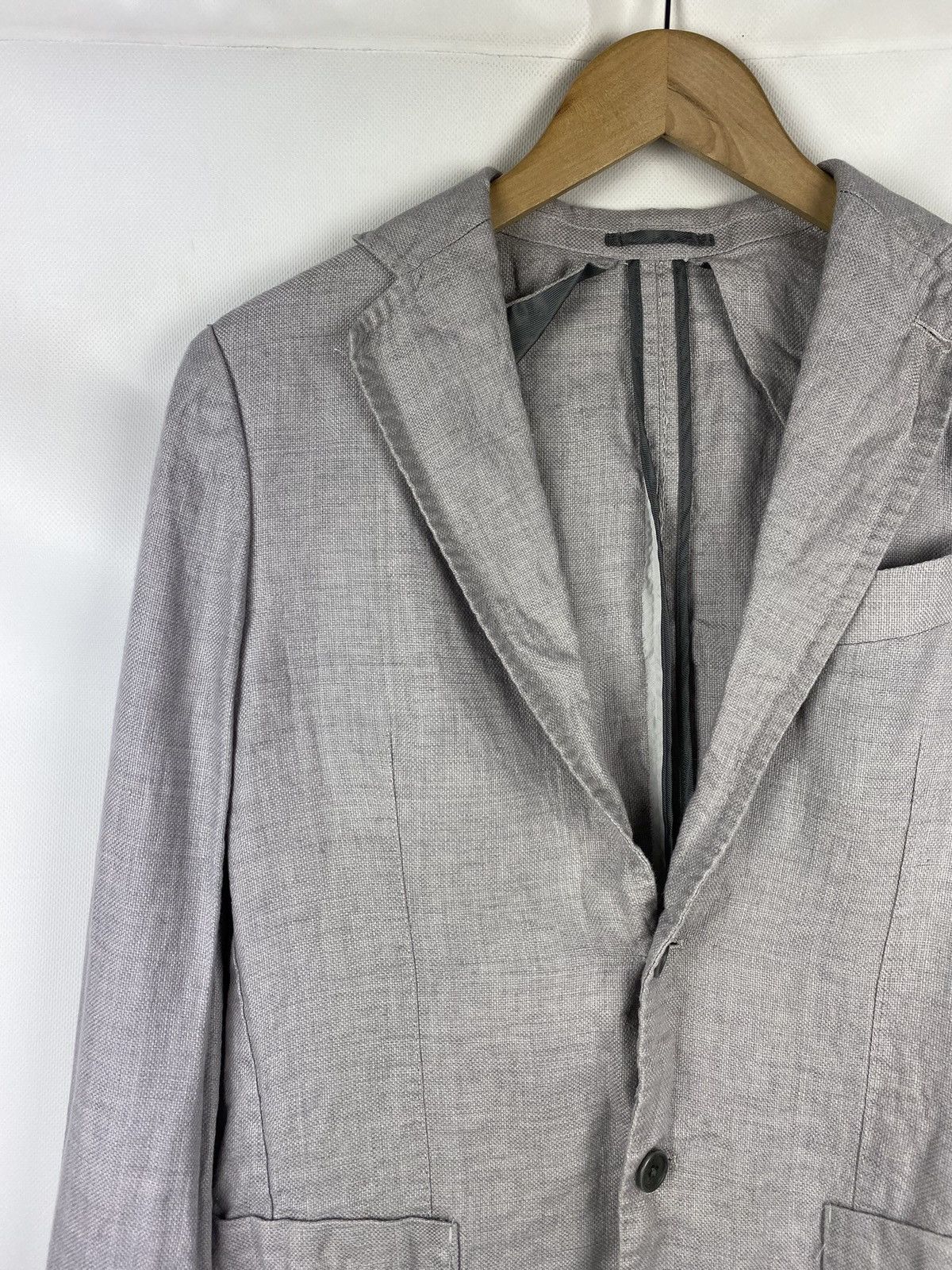 Other Gutteridge men’s linen blazer jacket size 46 Size 38R - 2 Thumbnail
