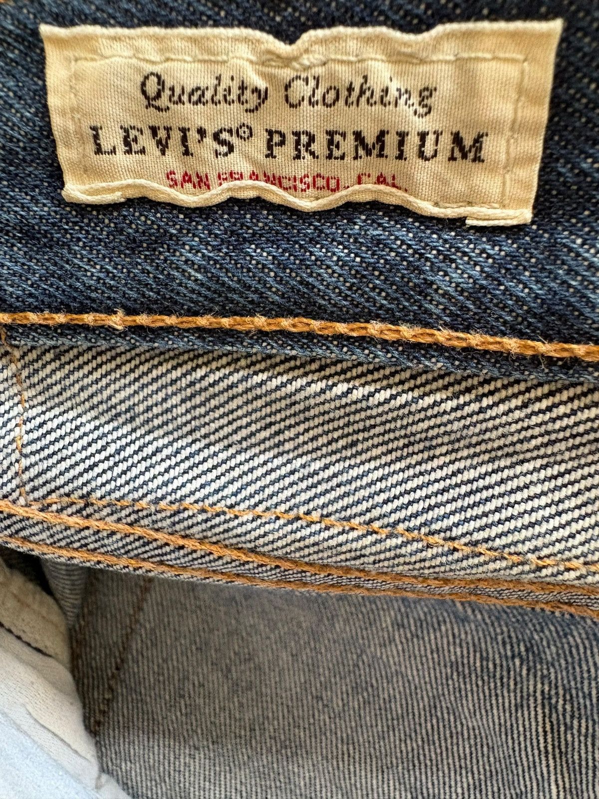 Levi's Vintage Levis 501 Selvedge Patch Ripped Jeans Size US 32 / EU 48 - 11 Thumbnail