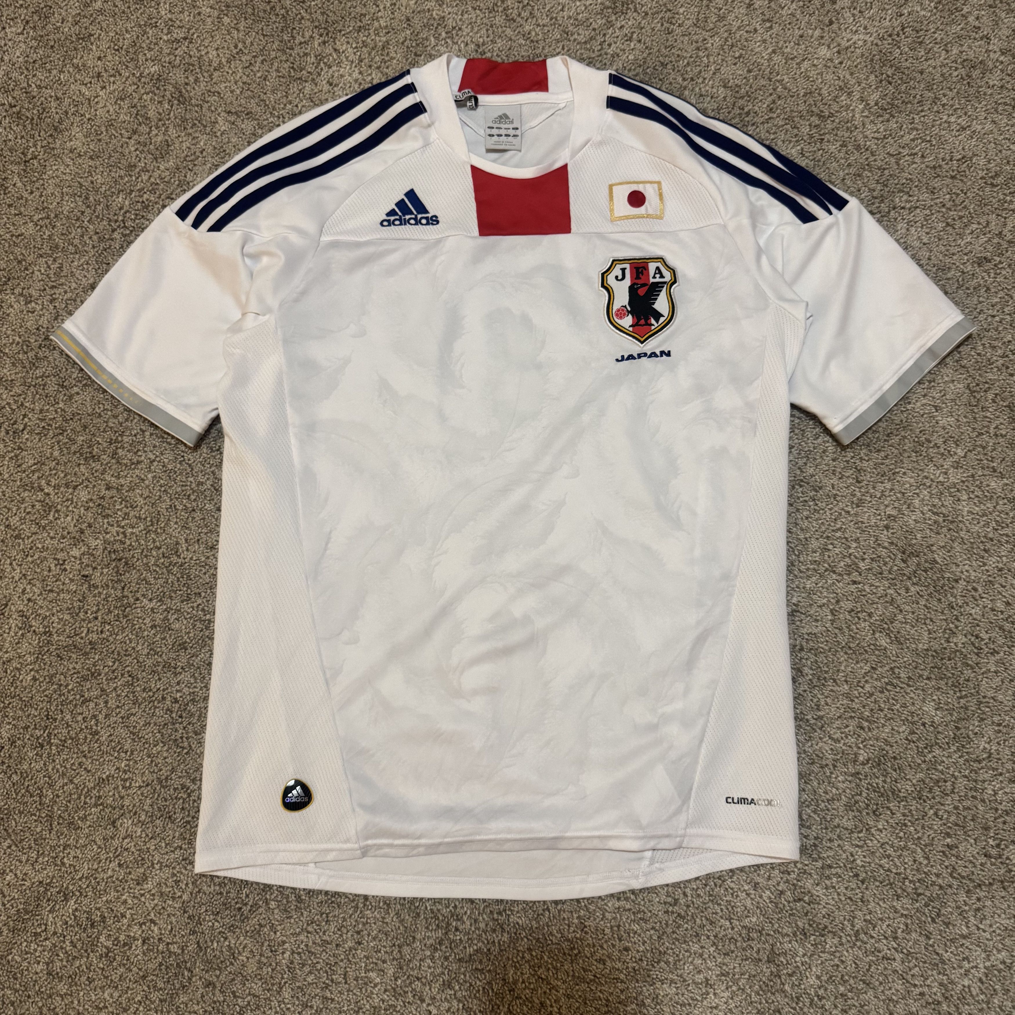 Adidas Vintage Japan Adidas Soccer Jersey Size US S / EU 44-46 / 1 - 1 Thumbnail
