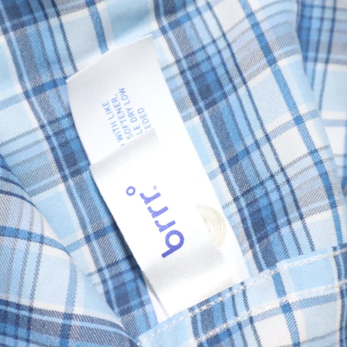 Southern Tide Southern Tide Shirt Blue 2XL Men Brrr Nylon Plaid Long Sleeve Button Down Regular Fit Size US XXL / EU 58 / 5 - 7 Thumbnail