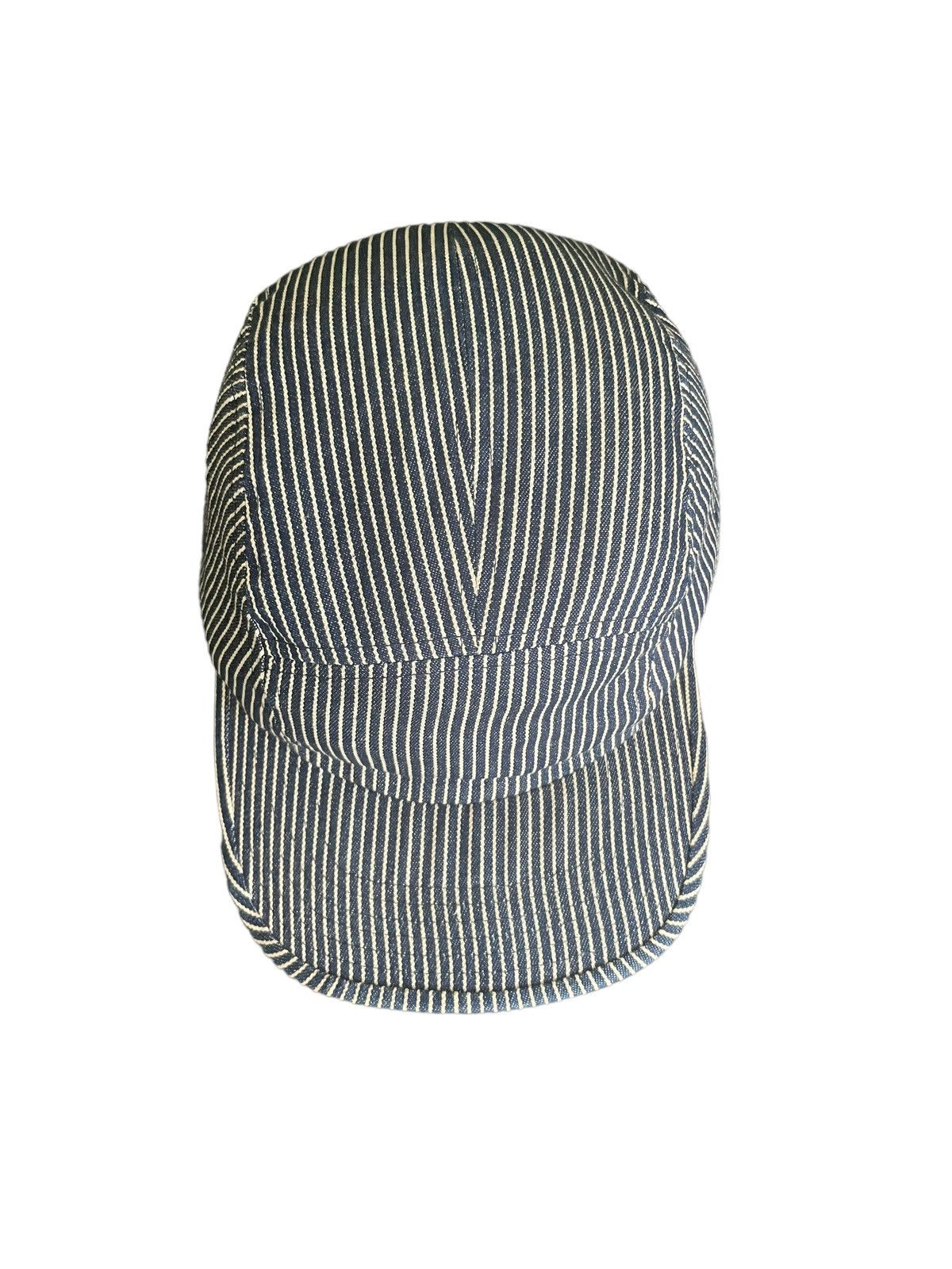Japanese Brand Breeze Hickory Workers Cap Size ONE SIZE - 5 Thumbnail