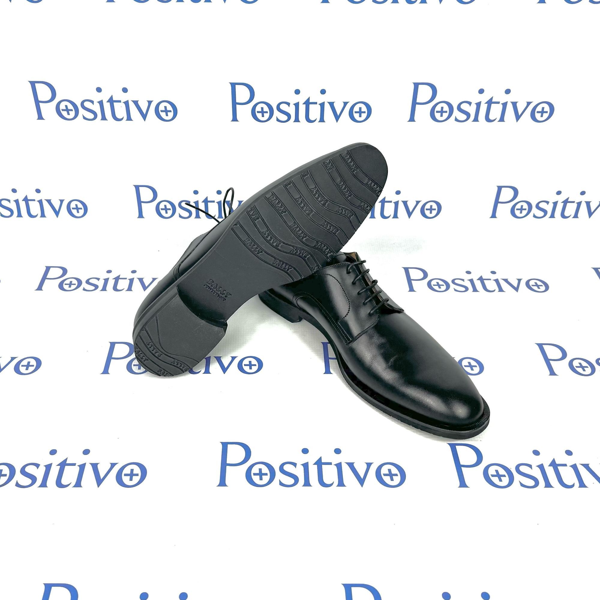 Bally Bally Salfano Black Leather Derby US 5 Size US 5 / EU 37 - 5 Thumbnail