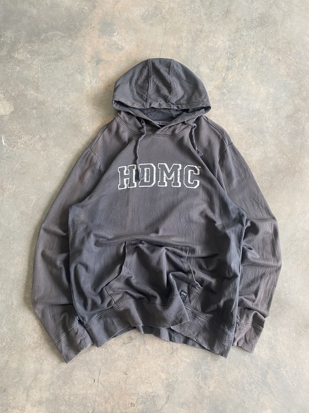 Harley Davidson × Vintage Faded Harley Davidson Pullover Hoodie 90s Y2K Size US XL / EU 56 / 4 - 2 Thumbnail