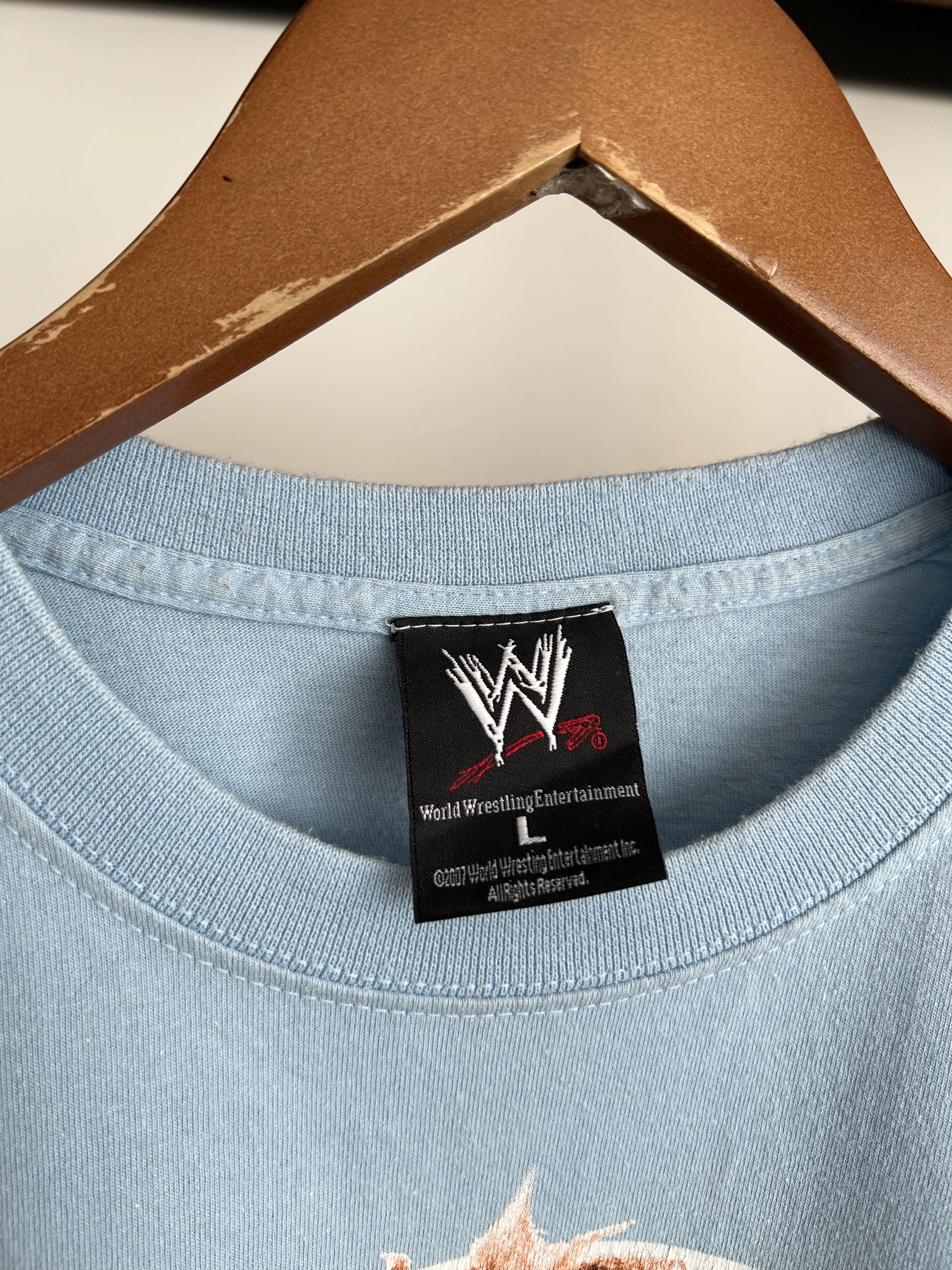 WWE Vintage 2007 Carlito Caribbean Cool WWE Wrestling T-shirt Size US L / EU 52-54 / 3 - 10 Thumbnail