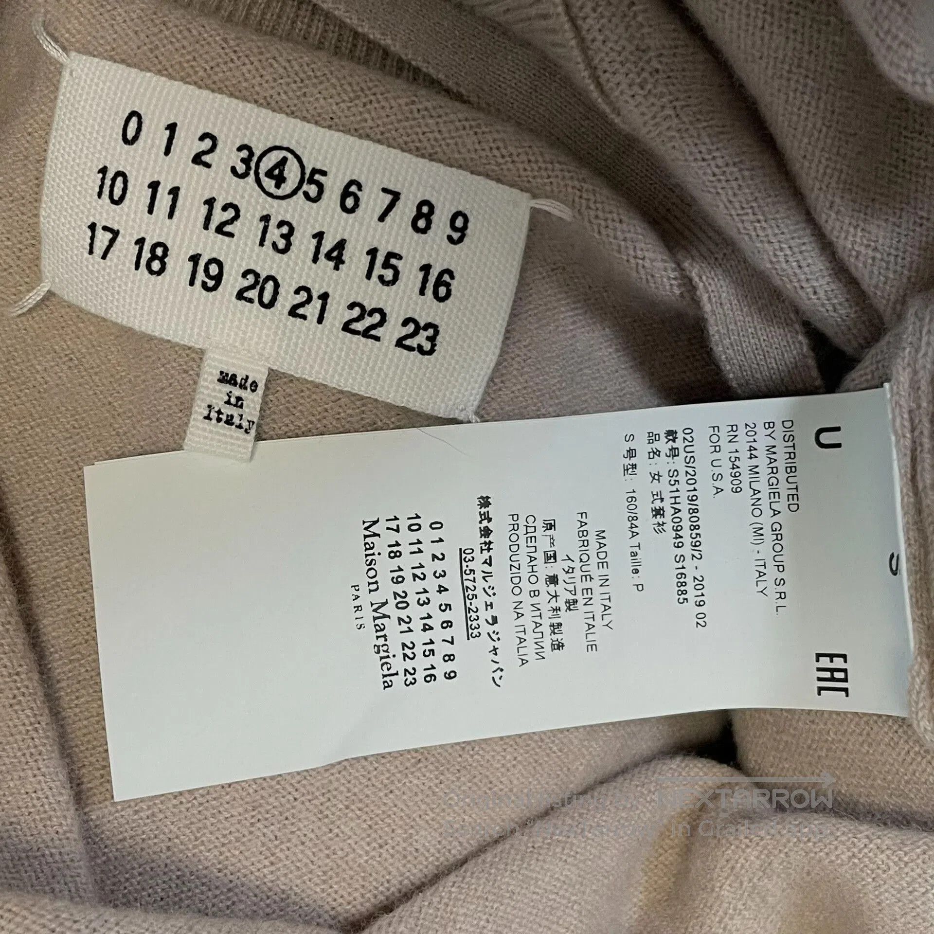 Maison Margiela Maison Margiela F/W19 Short Sweater. Size S / US 4 / IT 40 - 6 Thumbnail