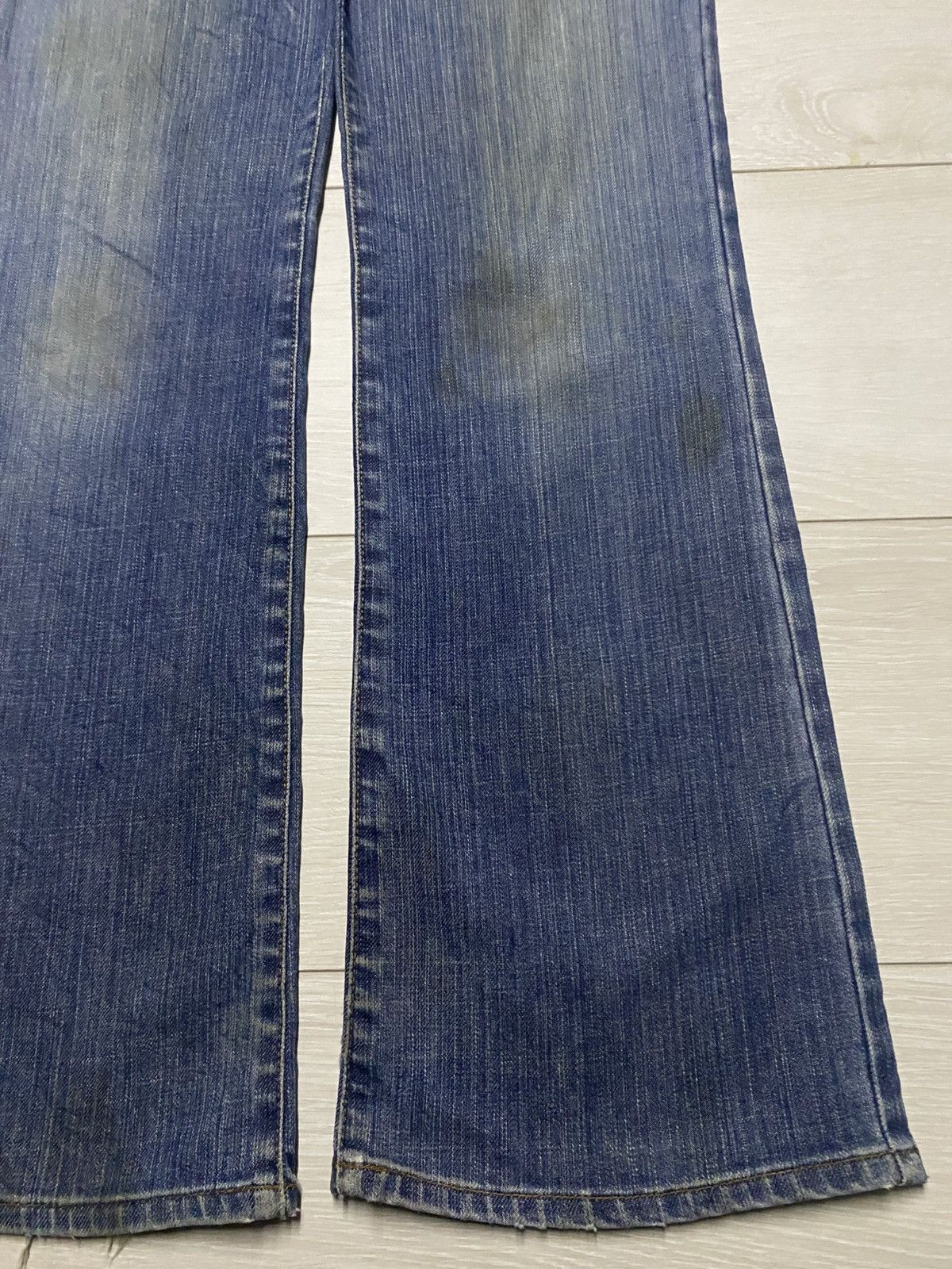 Uniqlo Vintage Uniqlo Grunge Flare Bootcut Woman Jeans Size US 30 / EU 46 - 8 Thumbnail