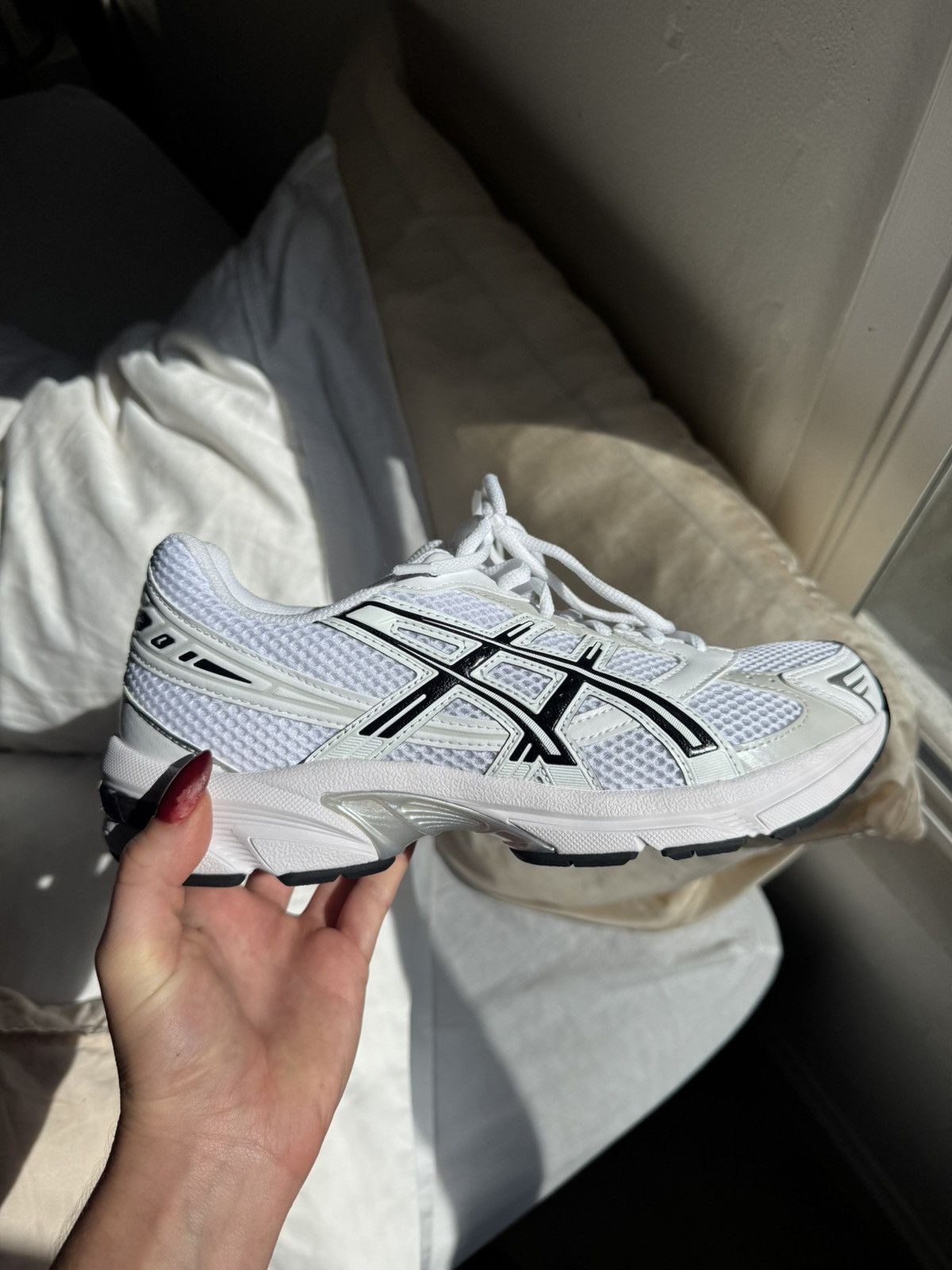 Asics ASICS GEL-1130 Black/White Sneakers Size US 8.5 / EU 41-42 - 2 Thumbnail