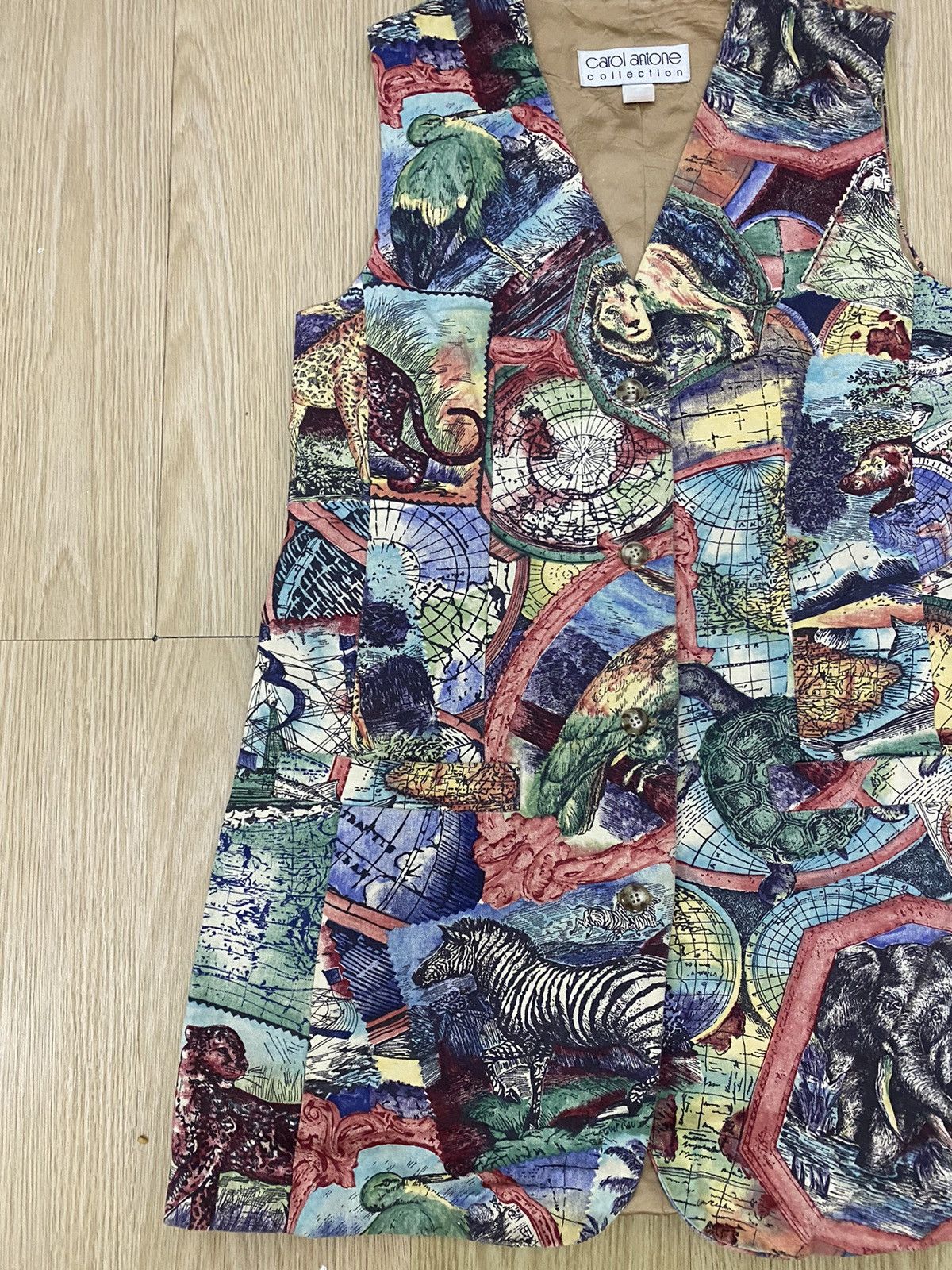 Vintage Vintage Carol Antonne Habitat Vest Size US S / EU 44-46 / 1 - 5 Thumbnail