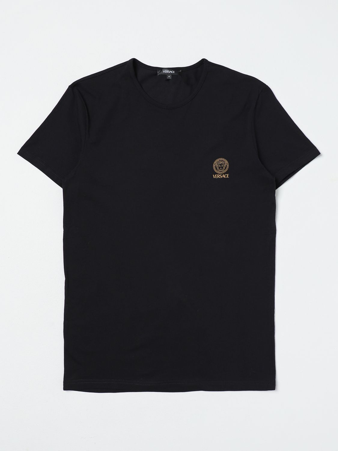 image of Versace T-Shirt Men Black (Size XL)