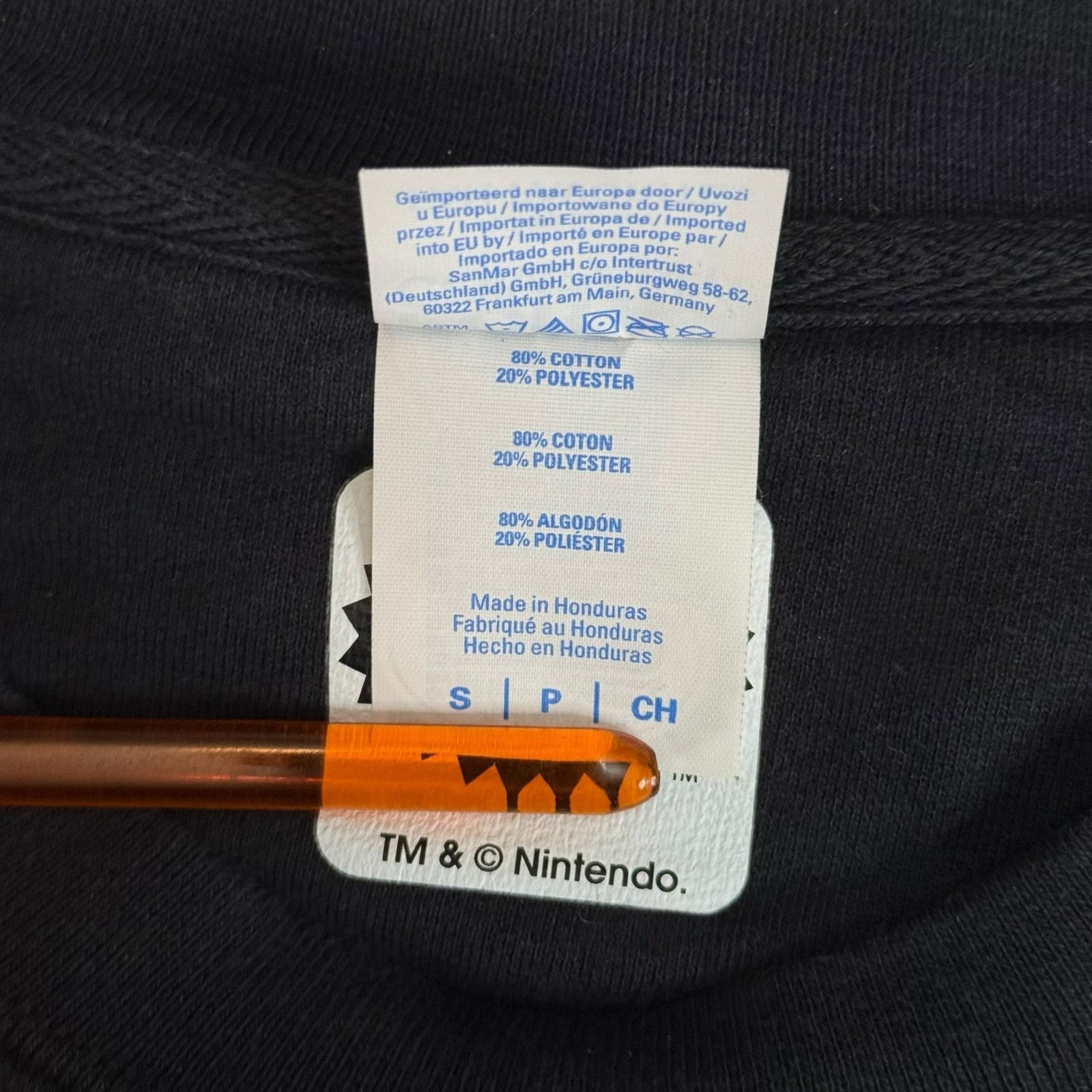 Nintendo Super Mario Bros Sweatshirt Since 1985 Black Nintendo Small Size US S / EU 44-46 / 1 - 7 Thumbnail
