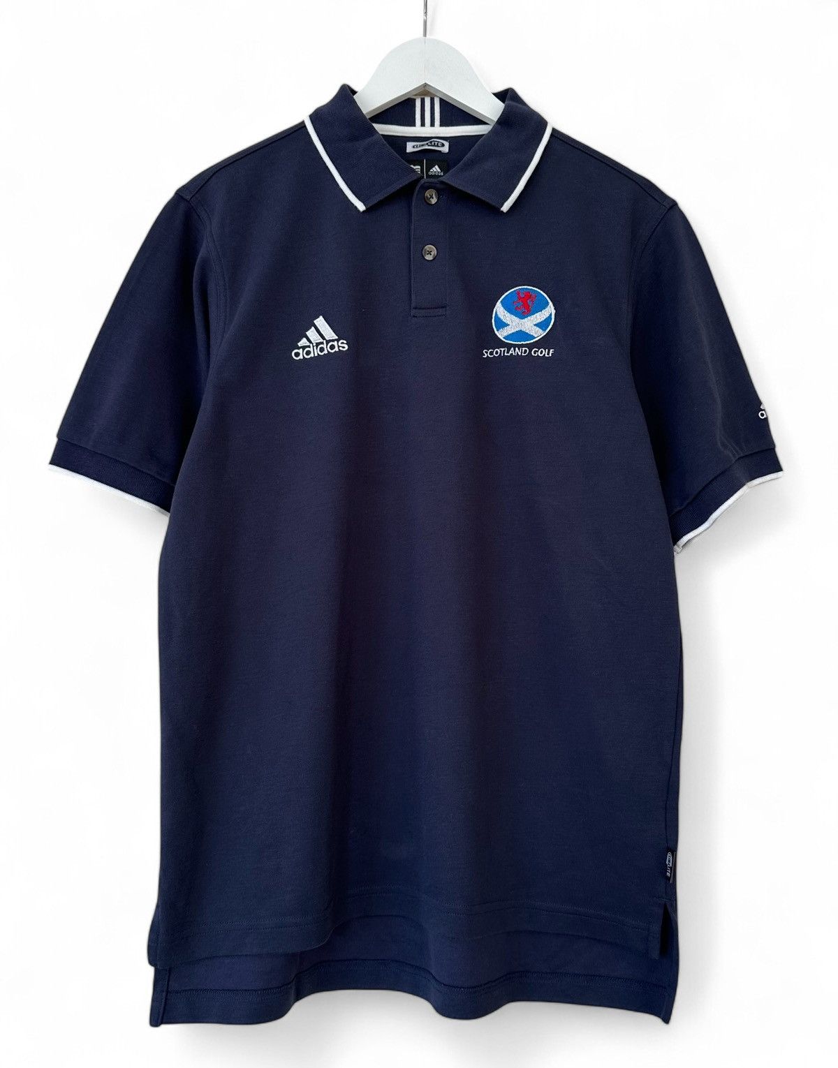 Adidas × Vintage 2004 Scotland National Golf Team Adidas Polo Shirt Men's M Size US M / EU 48-50 / 2 - 1 Thumbnail