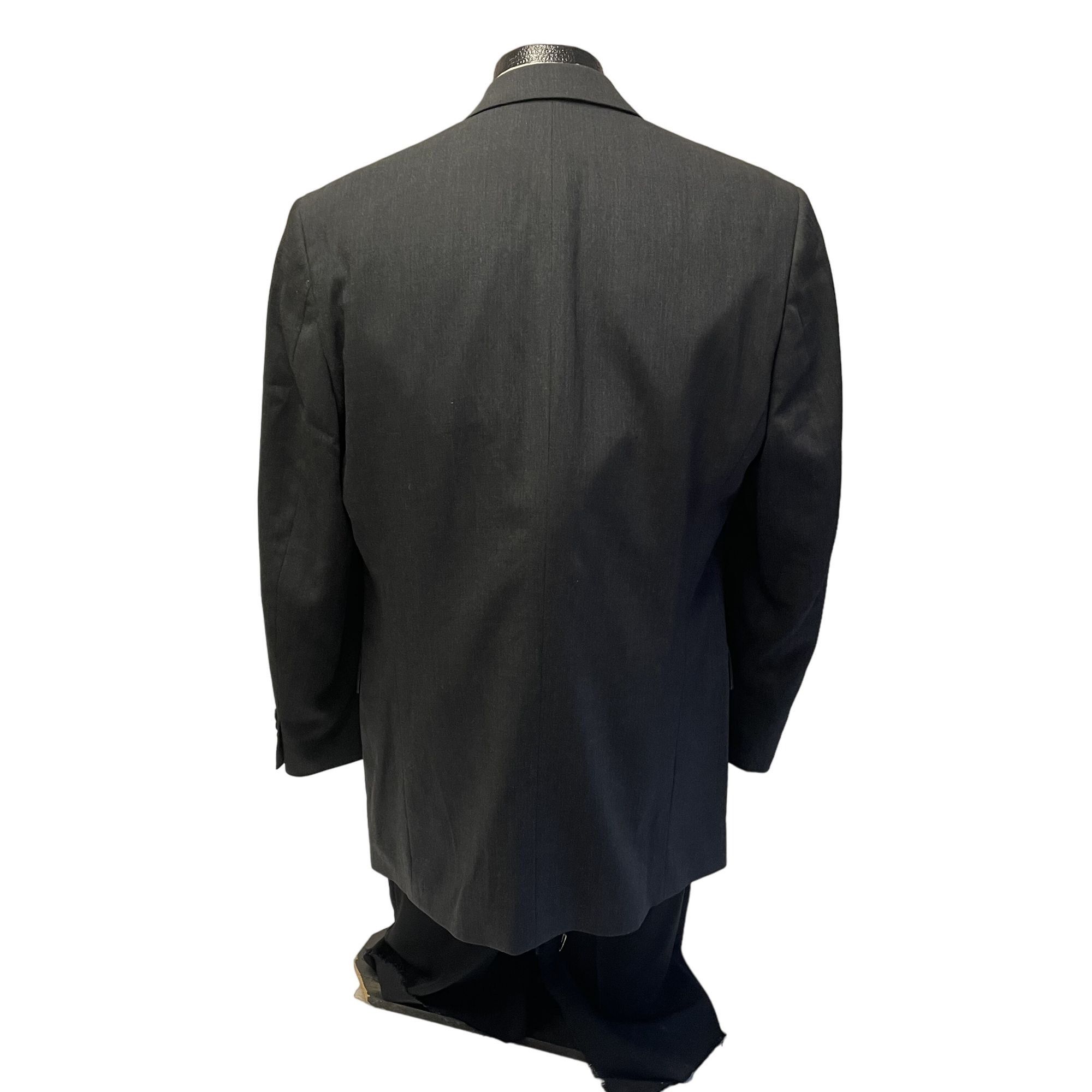 Calvin Klein Calvin Klein MODERN Sport Coat Charcoal Gray 3 btn Jacket Size 42L - 3 Thumbnail