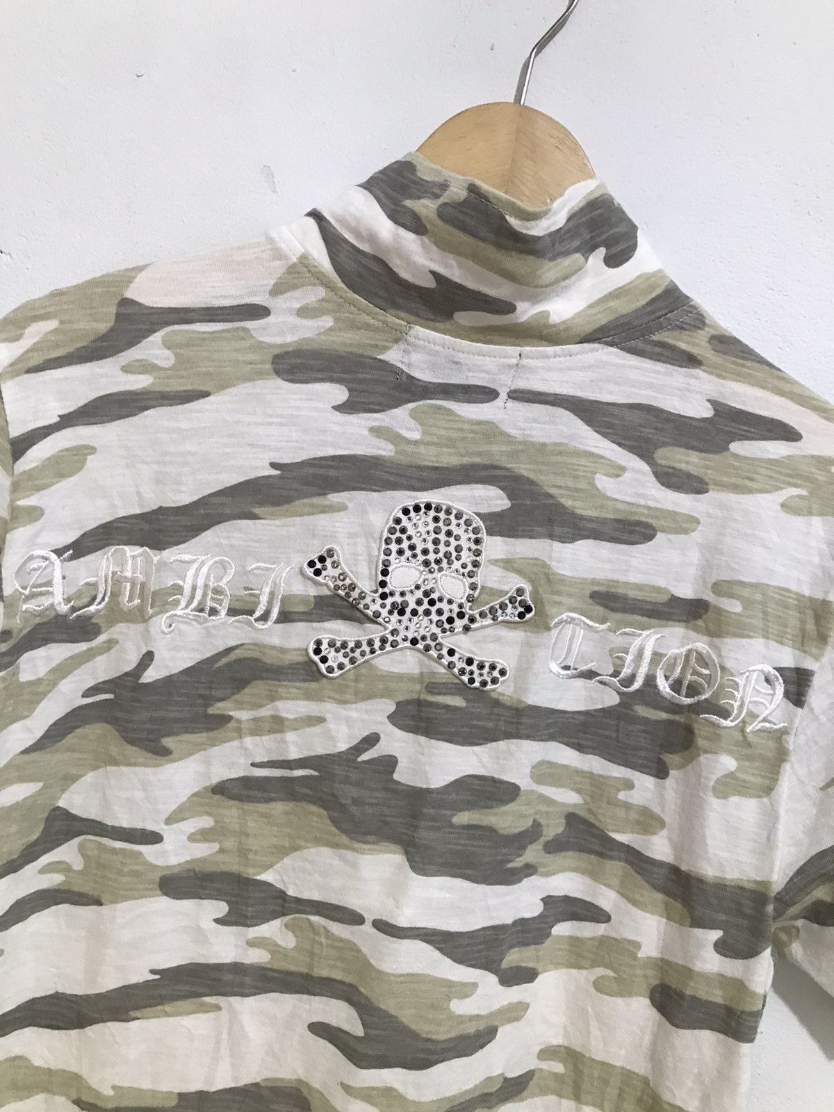 If Six Was Nine Japanese camo tshirt zipp Gothic Skull punk Size US M / EU 48-50 / 2 - 5 Thumbnail