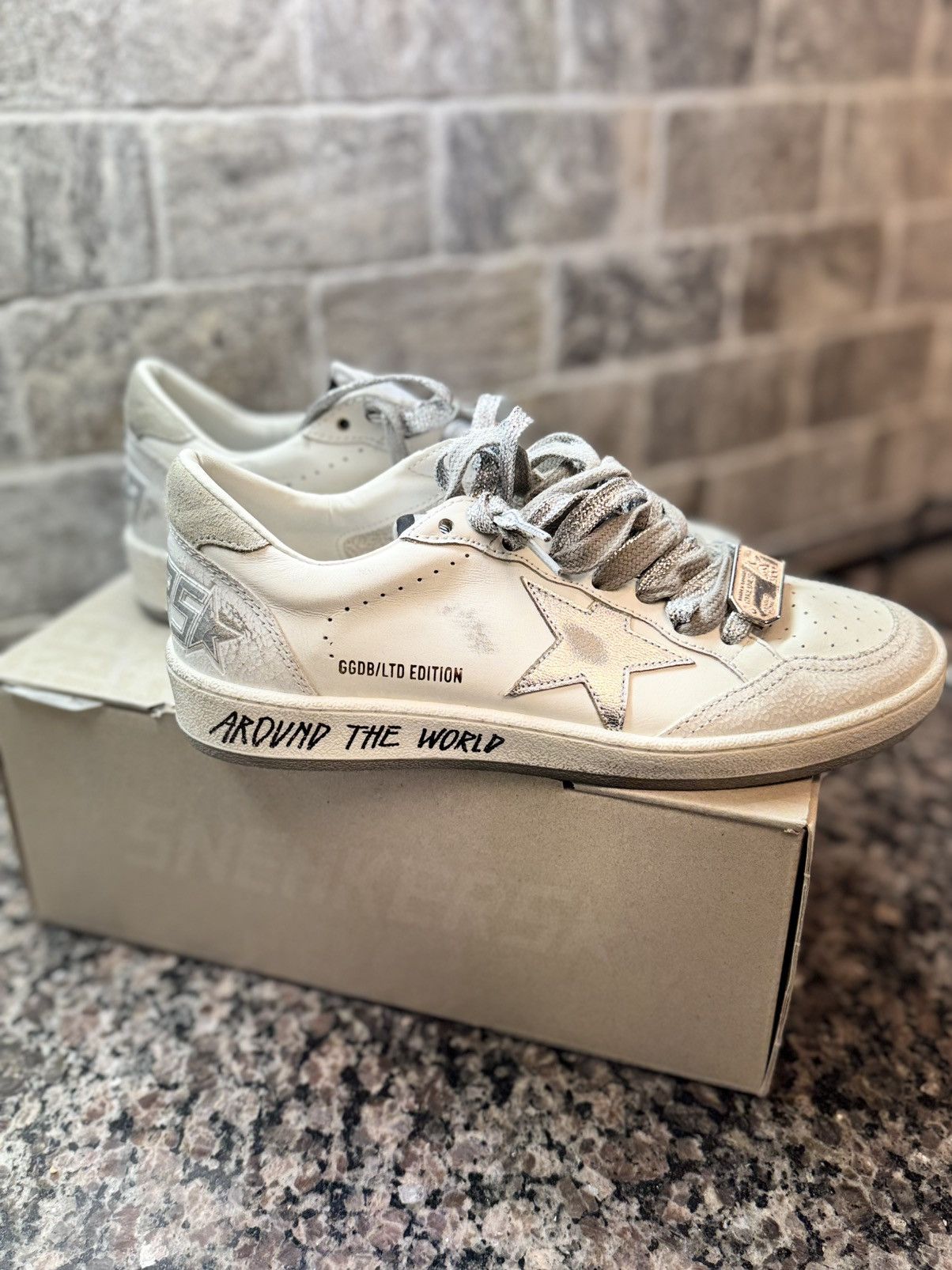 Golden Goose Golden Goose Limited Edition Around the World Size US 8 / IT 38 - 1 Thumbnail