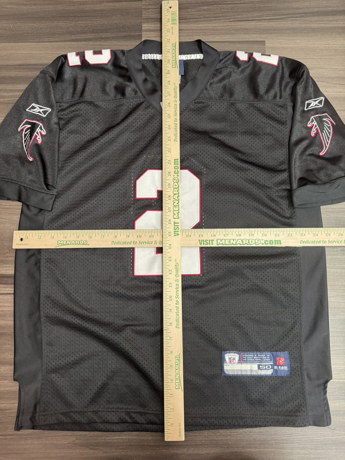 Reebok Atlanta Falcons Matt Ryan #2 NFL Alternate Stitched Jerse Size US XL / EU 56 / 4 - 6 Thumbnail