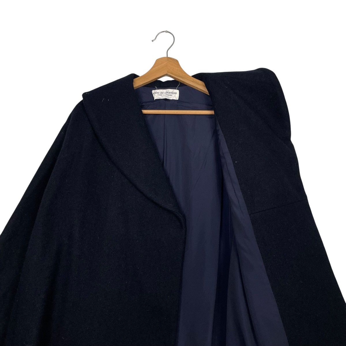 Comme des Garcons Vintage AD1996 Comme Des Garcons Robe De Chambre Overcoat Size L / US 10 / IT 46 - 11 Thumbnail