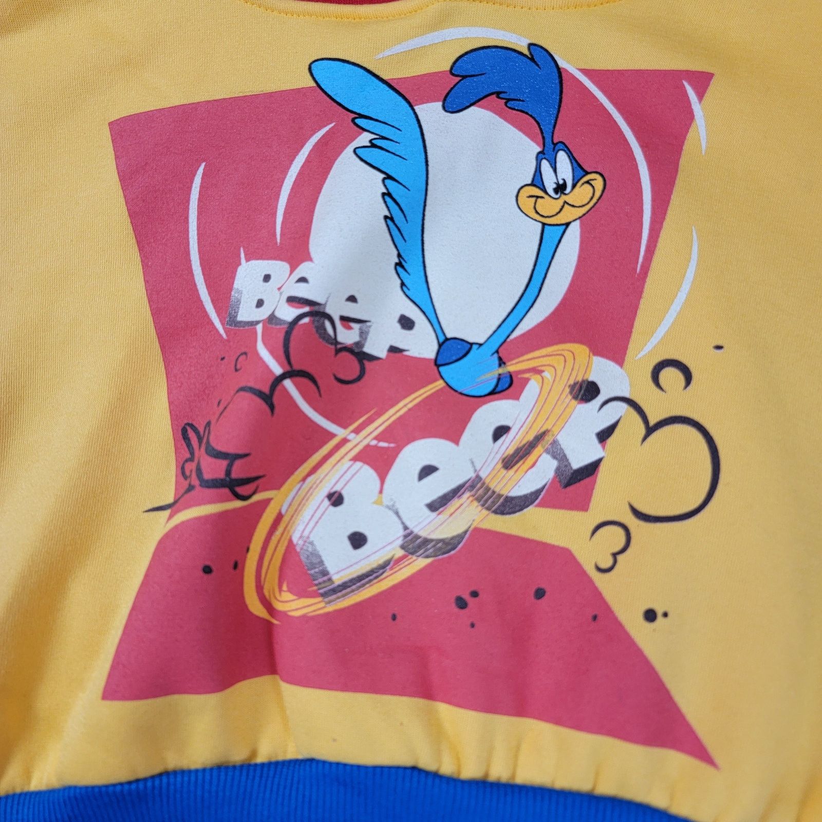 Members Only Members Only Loony Tunes Crop Top Hoodie Womens Sz S (672) Size S / US 4 / IT 40 - 4 Thumbnail